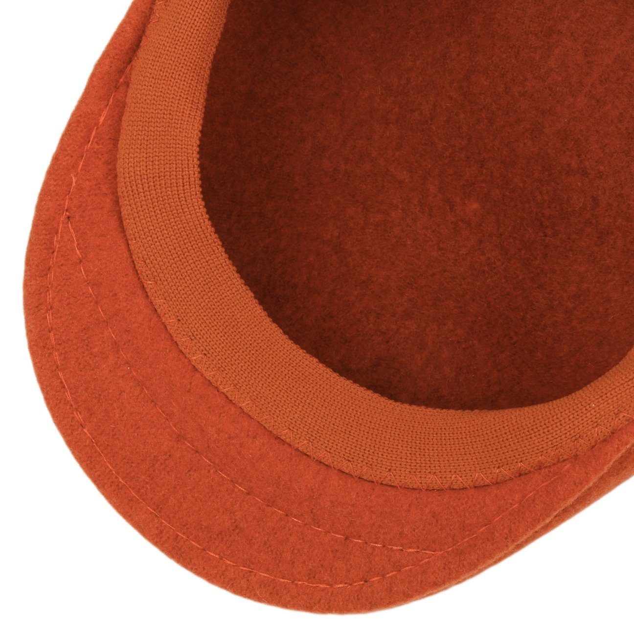 Schirm rost Kangol (1-St) mit Flat Schiebermütze Cap