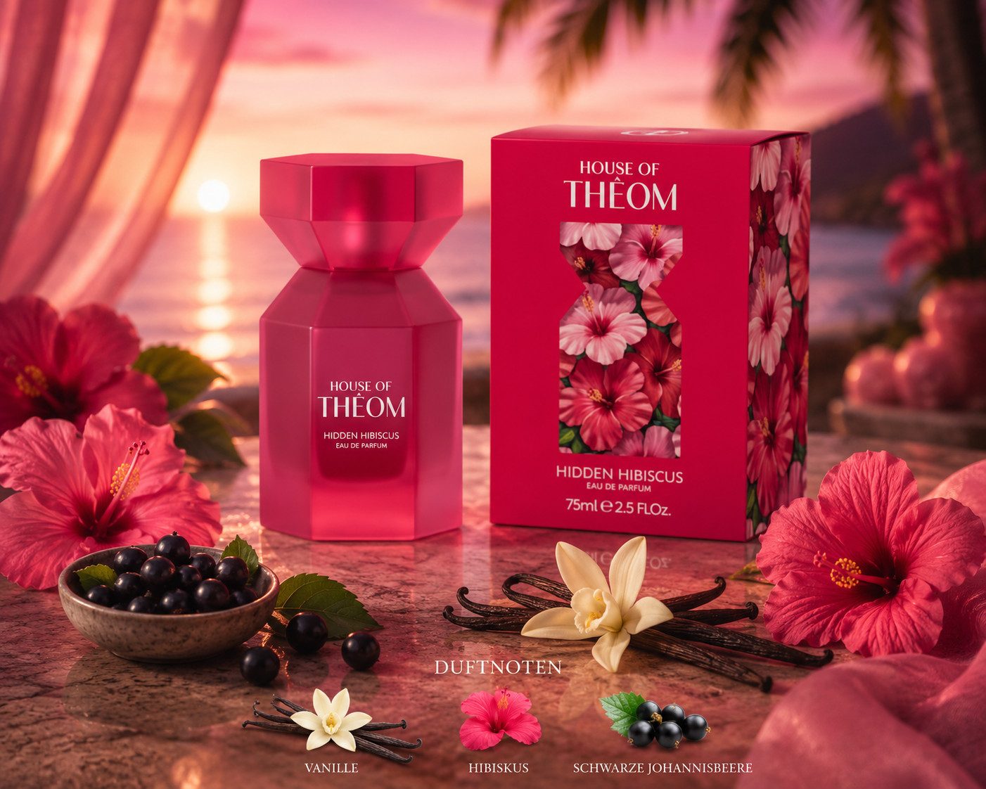 House of Theom Eau de Parfum Hidden Hibiscus Eau de Parfum 75 ml