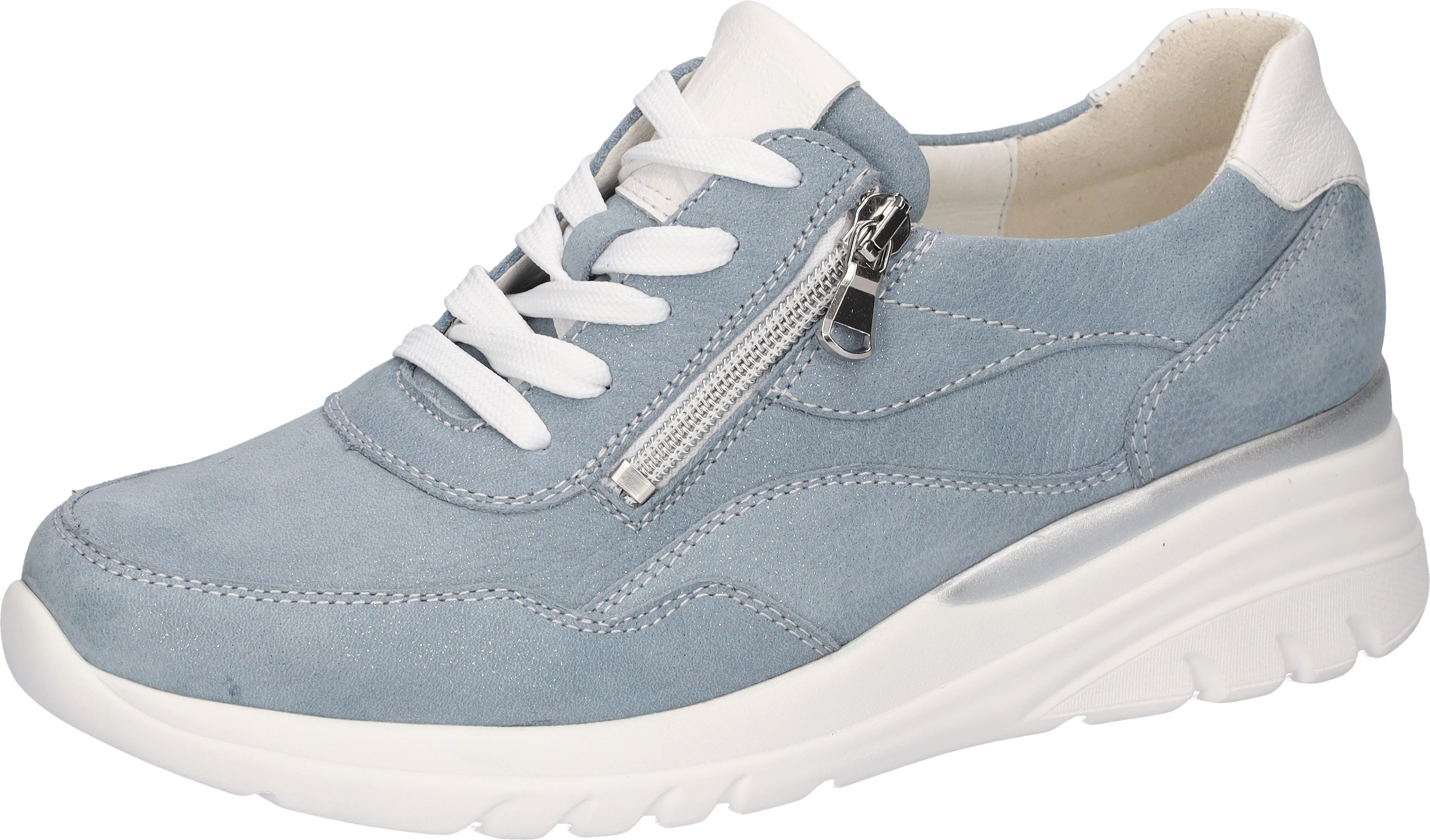 Waldläufer H-CARLA Keilsneaker Komfortschuh, Schnürschuh, Halbschuh in Bequemweite H (sehr weit)