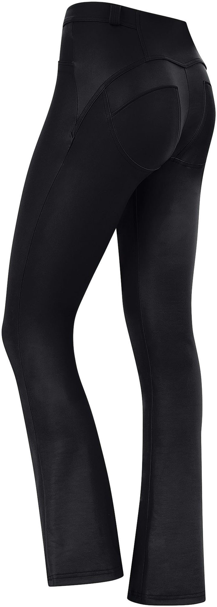 Freddy Leggings WRUP MINI-FLARE REGULAR mit Lifting & Shaping Effekt