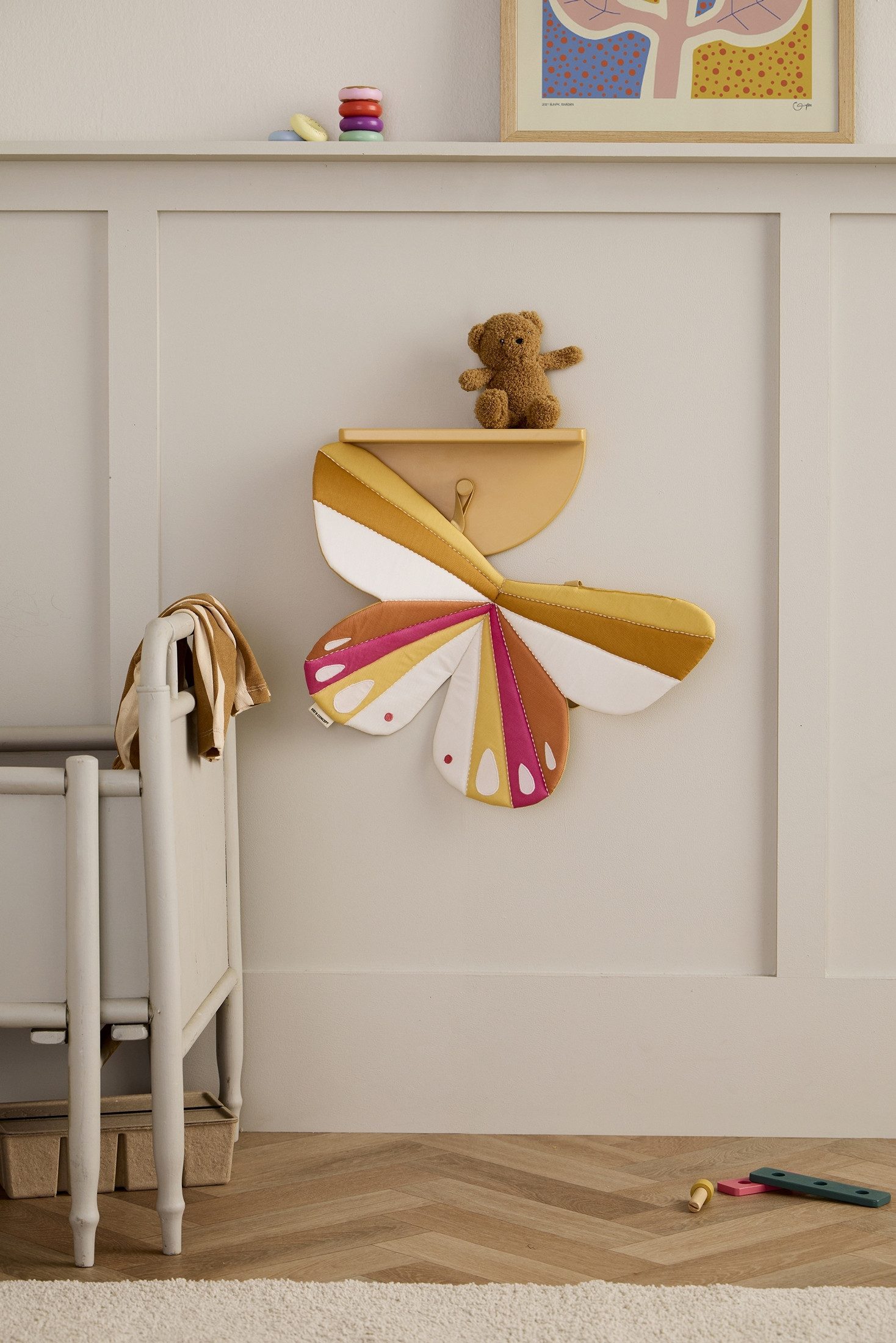 Kids Concept Kostüm Kids Concept Kinder-Kostüm Schmetterling rosa 3- 5 J 52x37,5x1cm