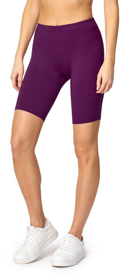Bellivalini Leggings Damen Shorts aus Viskose BLV50-149 (1-tlg) elastischer Bund