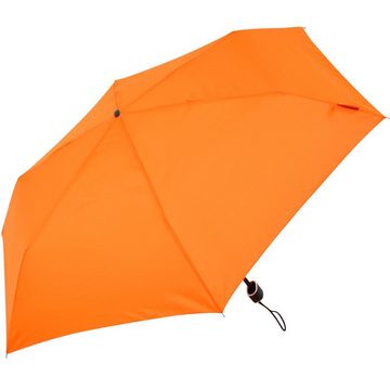 Impliva Taschenregenschirm miniMAX® Flat leichter flacher Schirm, perfekt für das Reisegepäck