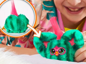 Hasbro Plüschfigur Furby, Furblets Mello-Nee, mit Sound