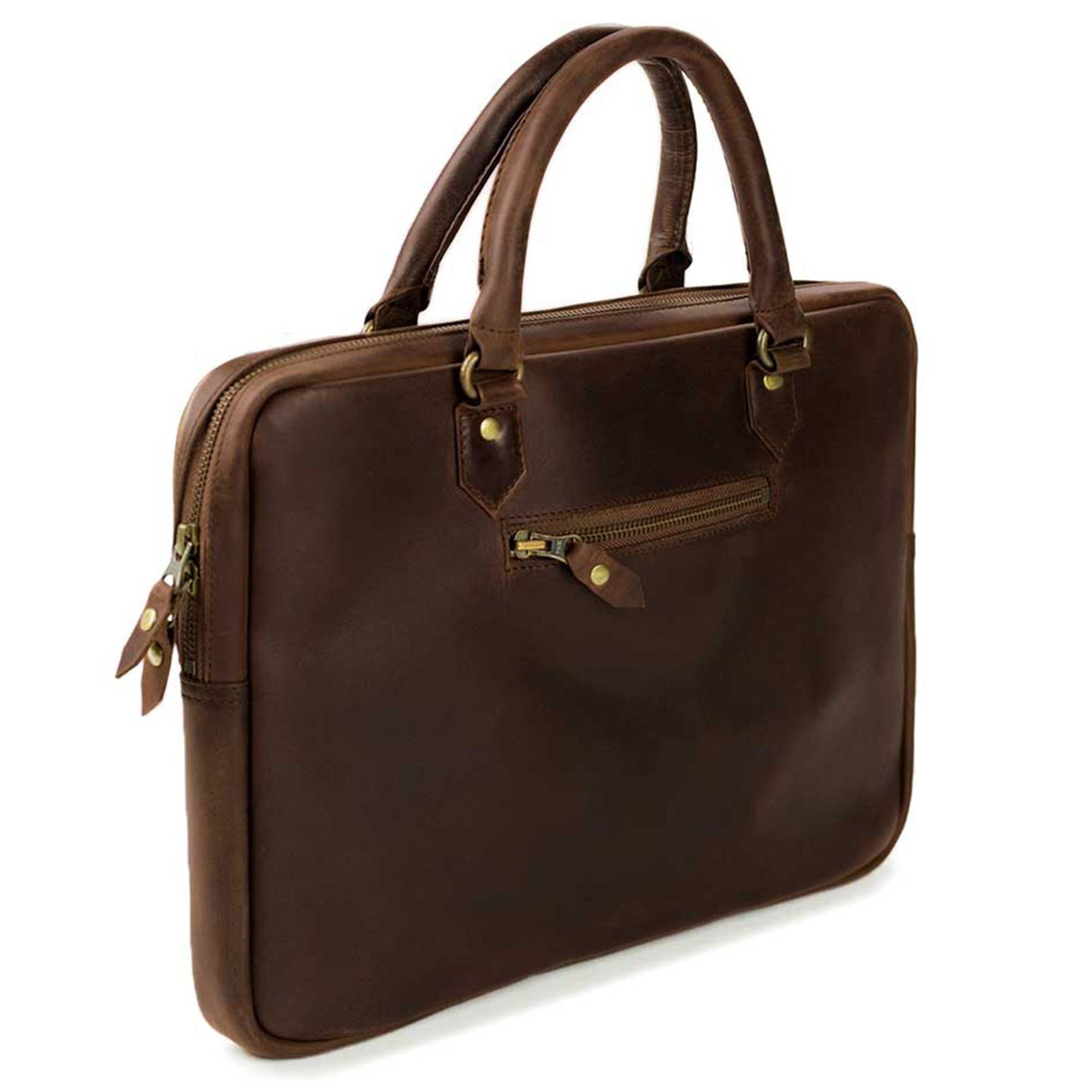 Buckle & Seam Aktentasche Cali, Leder