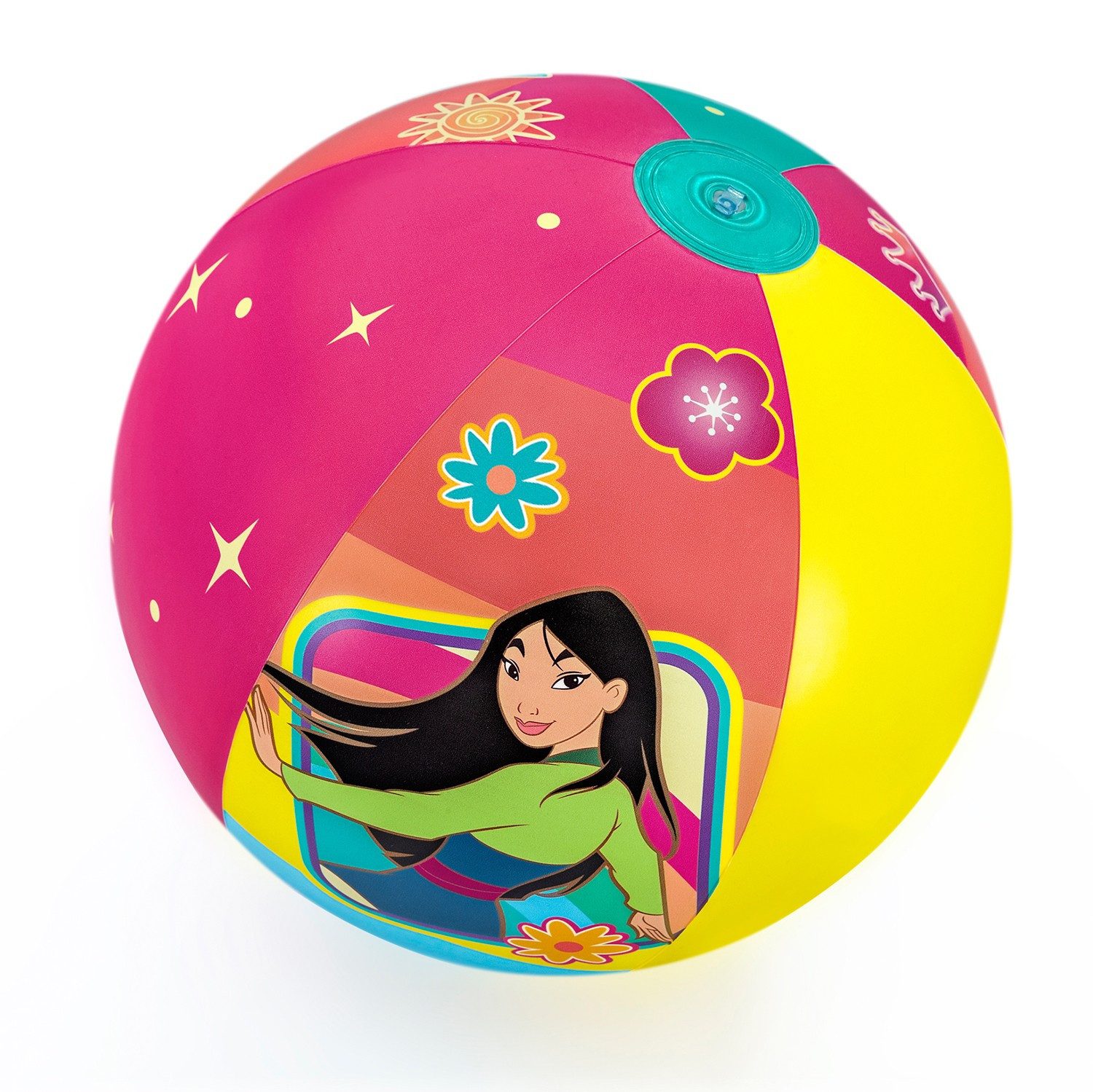 BESTWAY Volleyball Disney Princess Wasserball 34 cm Aufblasbarer Kinderball Pool Strand, Bestway Ø