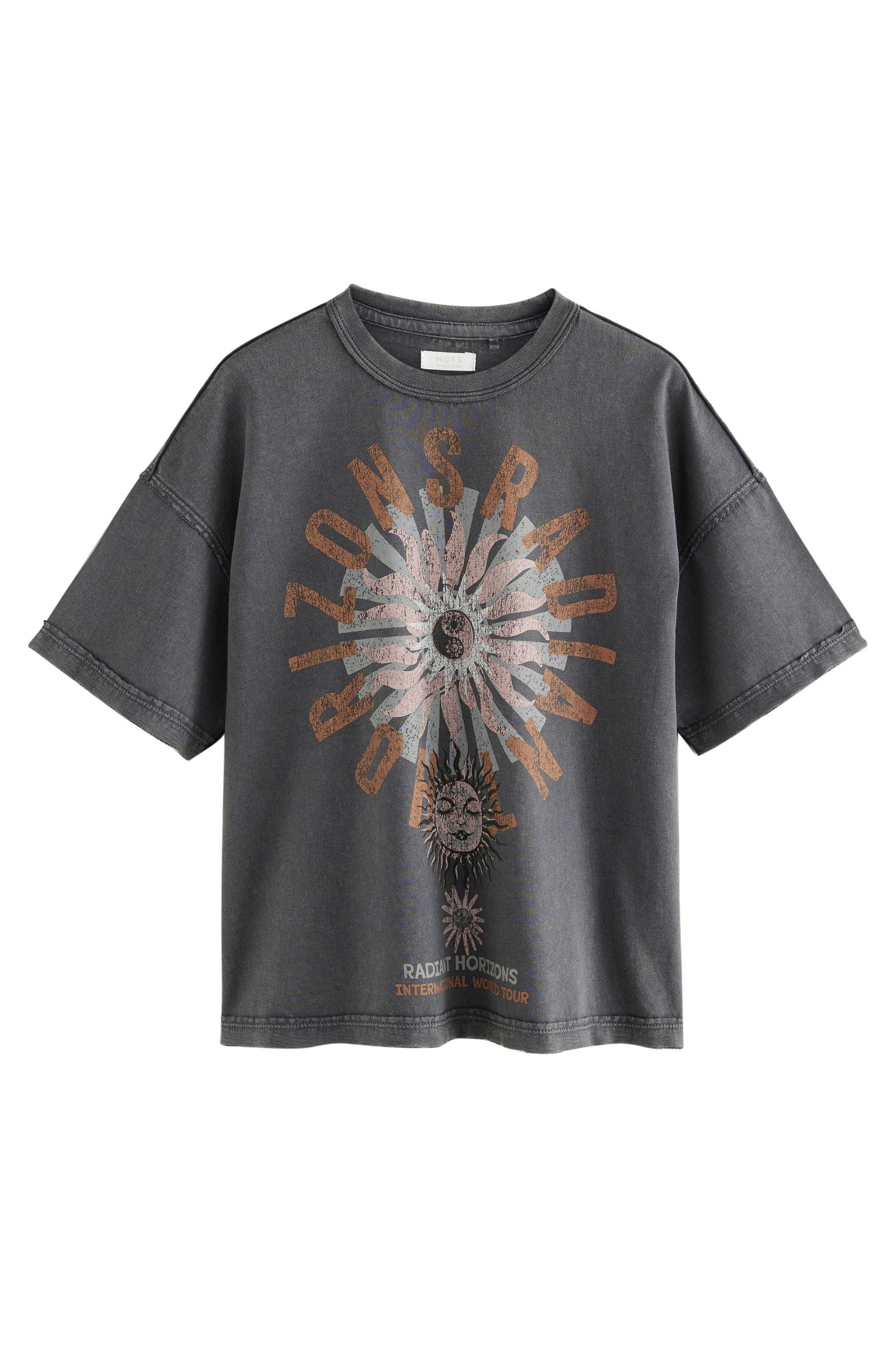 Next Oversize-Shirt Oversized T-Shirt mit Food-Grafik günstig online kaufen