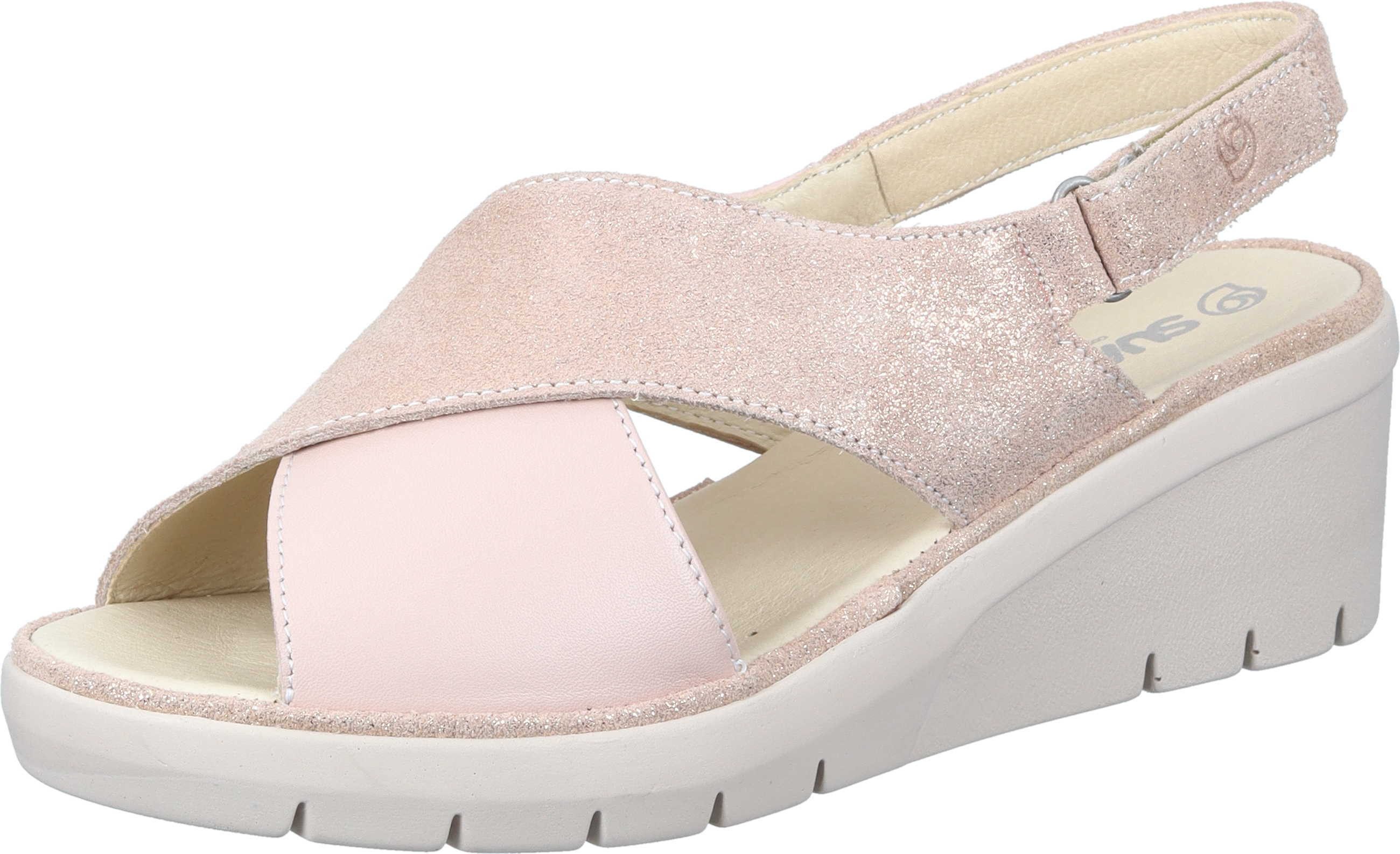 Suave Sandaletten Sandale aus Veloursleder