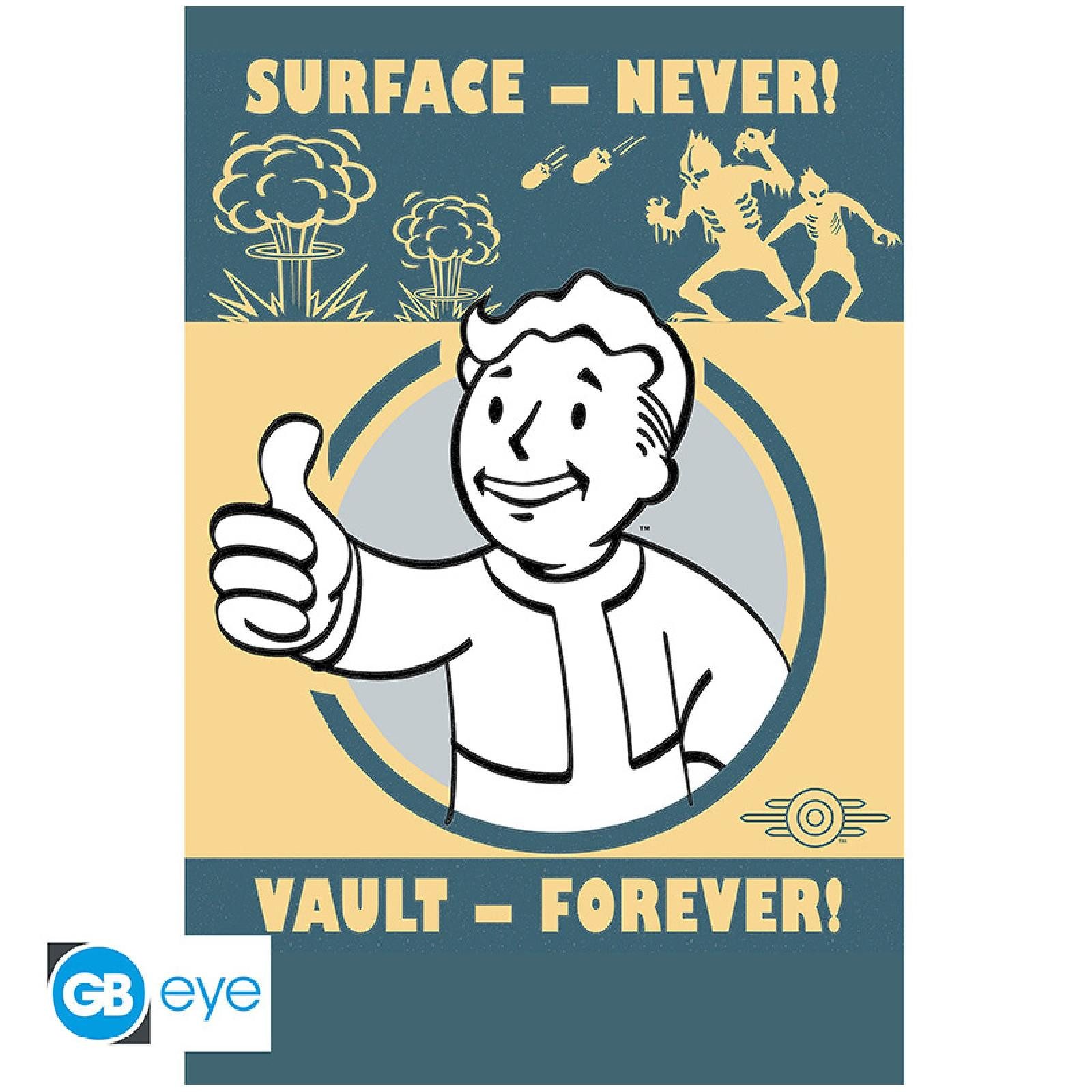 ABYstyle Poster FALLOUT - Poster Maxi 91cmx51cm - Vault Forever