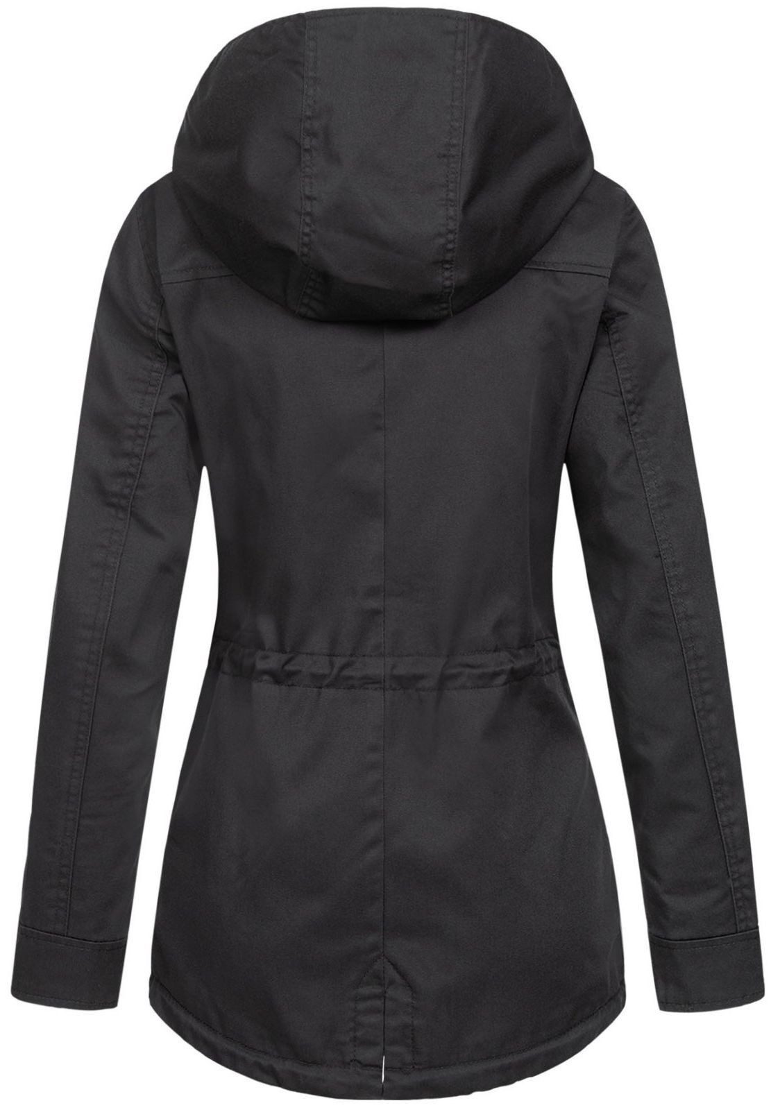 ONLY Parka ONLLorca Parkastyle, mit Kapuze und Taillenzugband