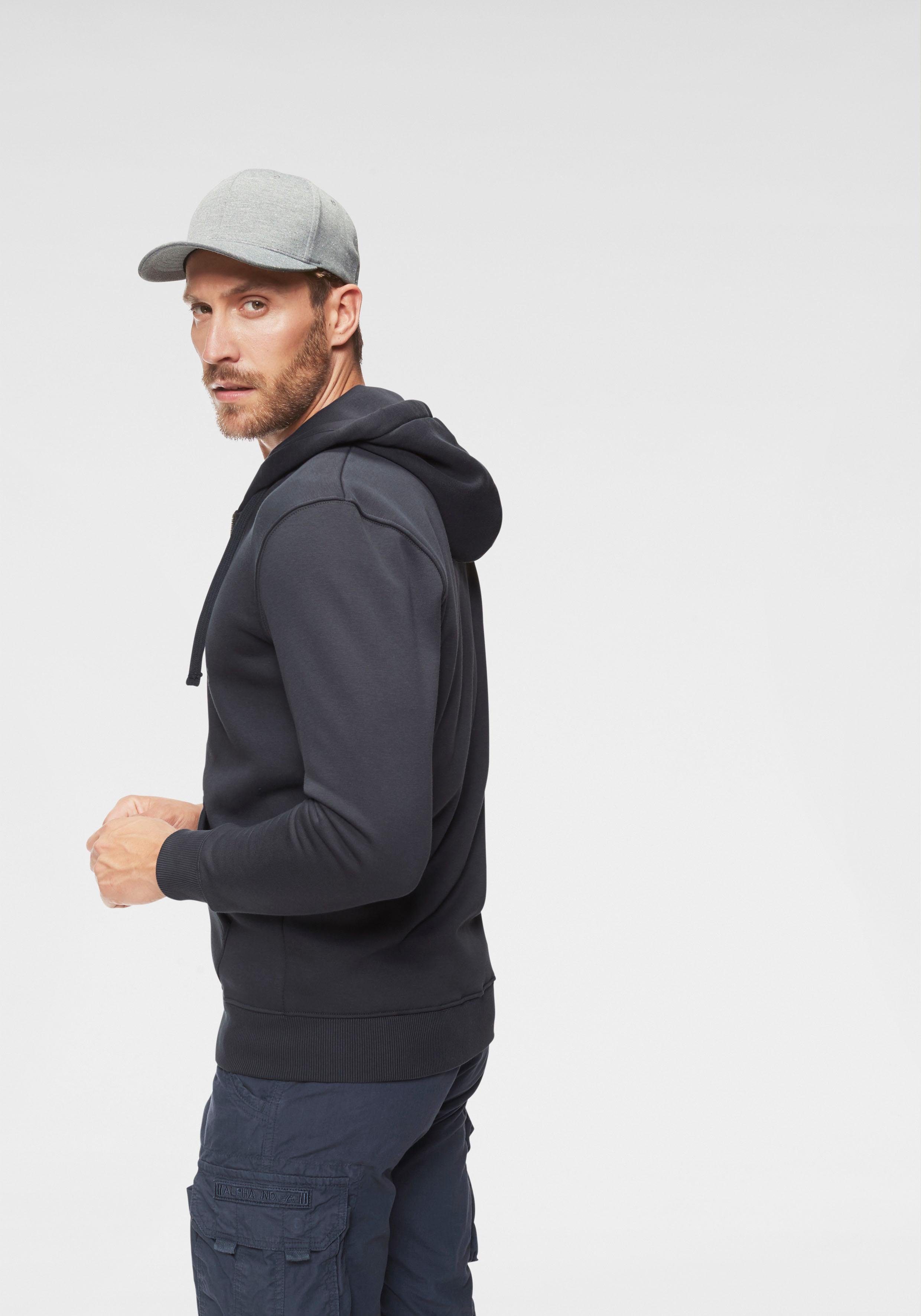 Alpha Industries Kapuzensweatjacke BASIC ZIP HOODY günstig online kaufen