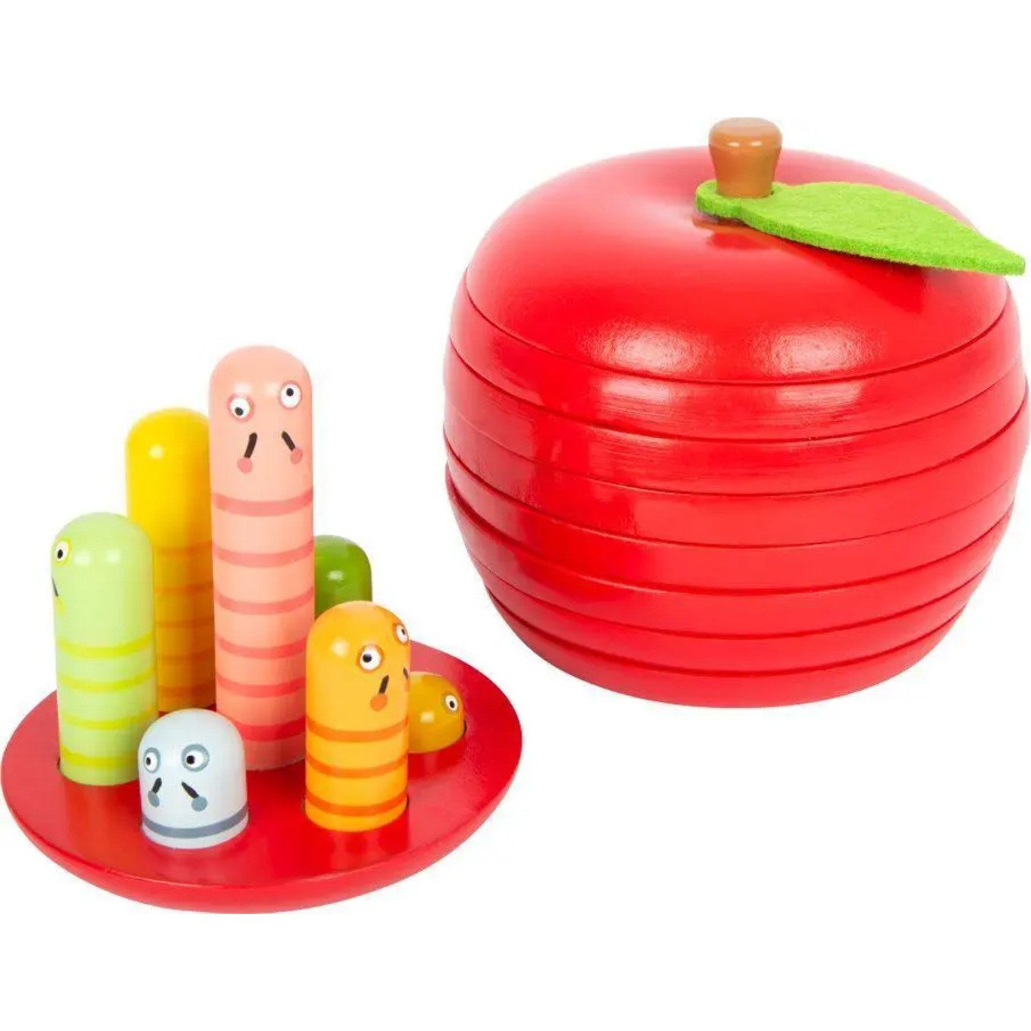 Small Foot Spiel Lernspiel Logisteck Apfel