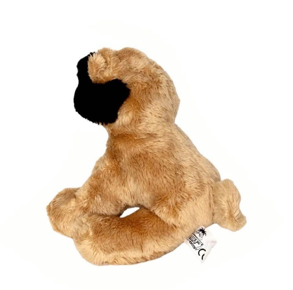 Whitehouse Leisure International Ltd Kuscheltier Hund, Plüsch Paws, Mops, ca.1 6cm, Stofftier, Mitgebsel, Partyartikel (1-St), Ideal als Giveaways, Party Geschenke, Kollektion