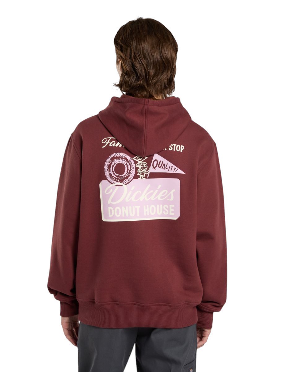 Dickies Hoodie Donut House (1-tlg., kein Set) Känguru-Tasche für warme Hände