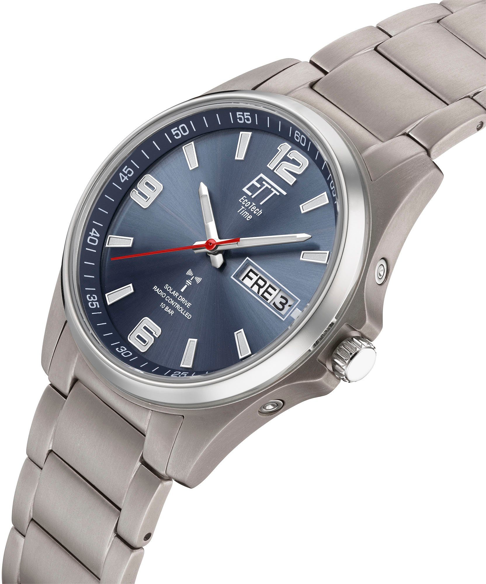 ETT Funkuhr Everest EGT-11602-31M, Armbanduhr, Herrenuhr, günstig online kaufen