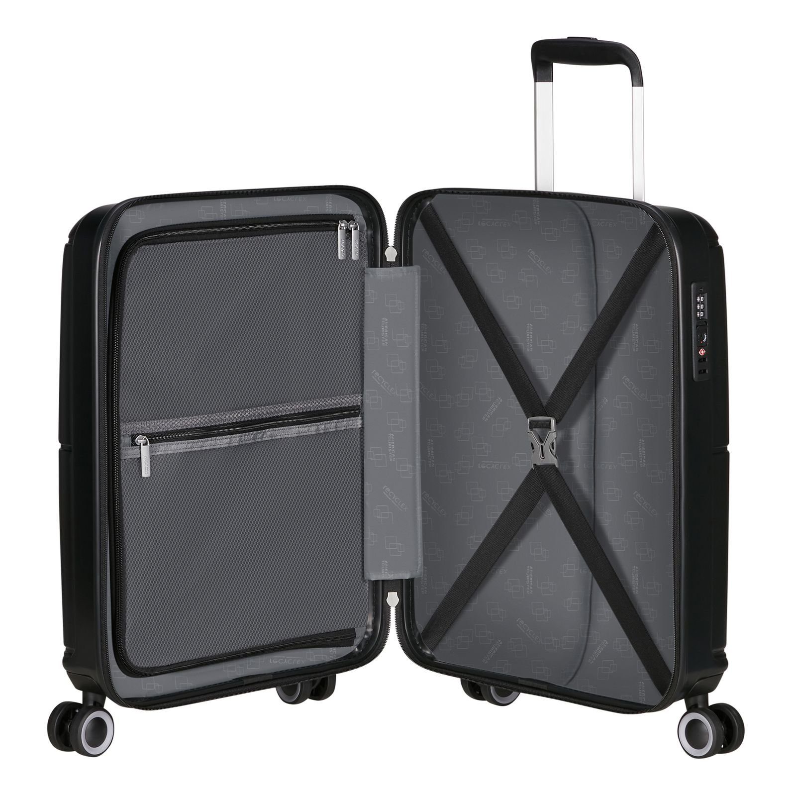 Black American Geopop, Rollen Tourister® Hartschalen-Trolley Shadow 4