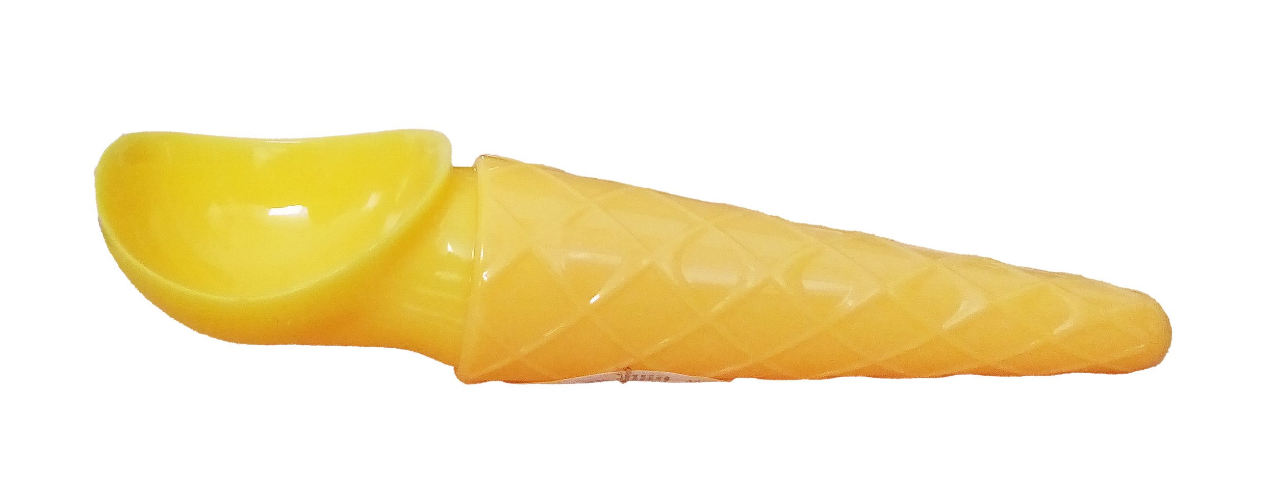 Leknes Eisportionierer EISPORTIONIERER 20cm aus Kunststoff Eislöffel Eis Creme 96 (Gelb), Eisschaufel Eiscremeportionier