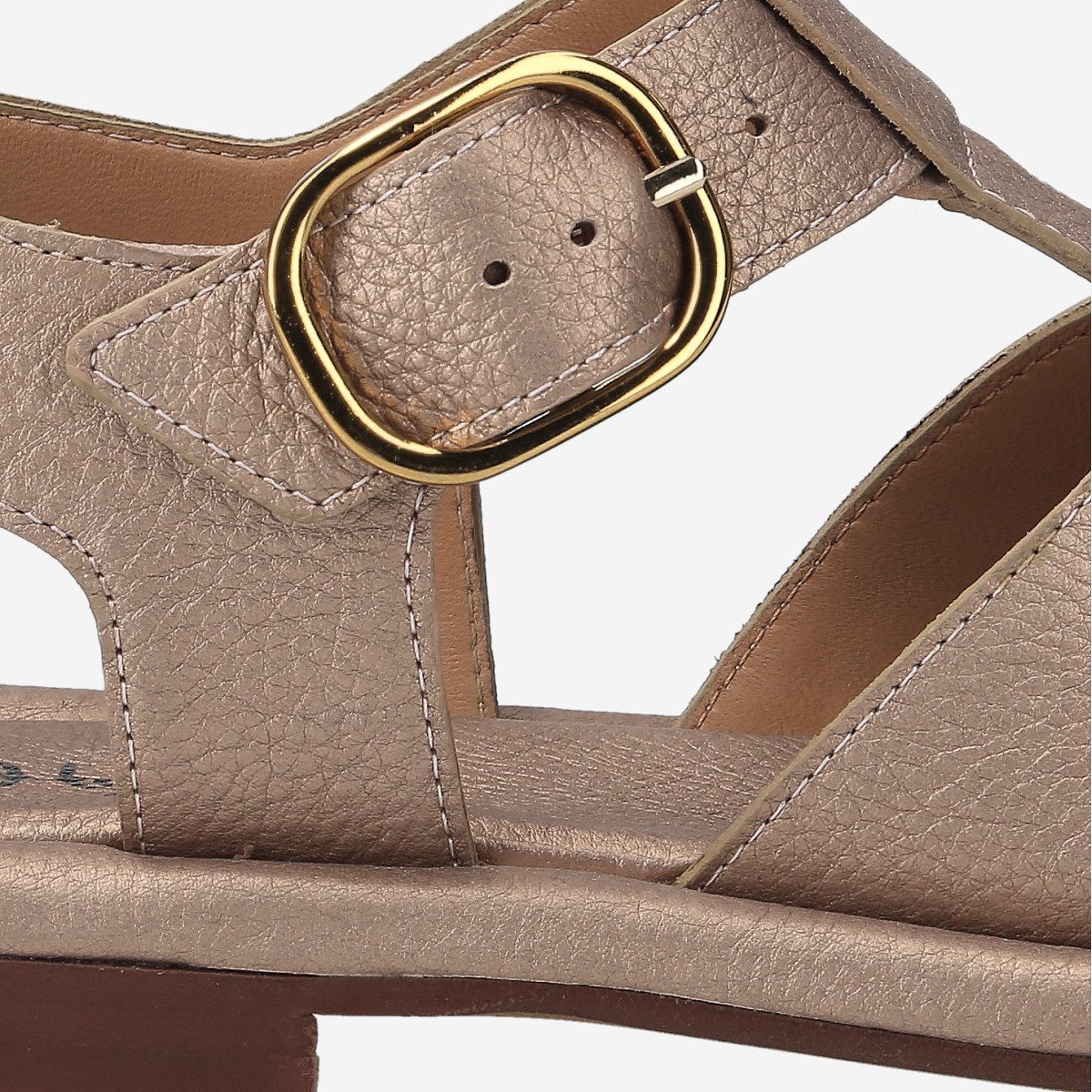 Homers Homers 21293 MAYA URANO, Sandaletten, Gold / Bronze Metallik, Damen Sandalette