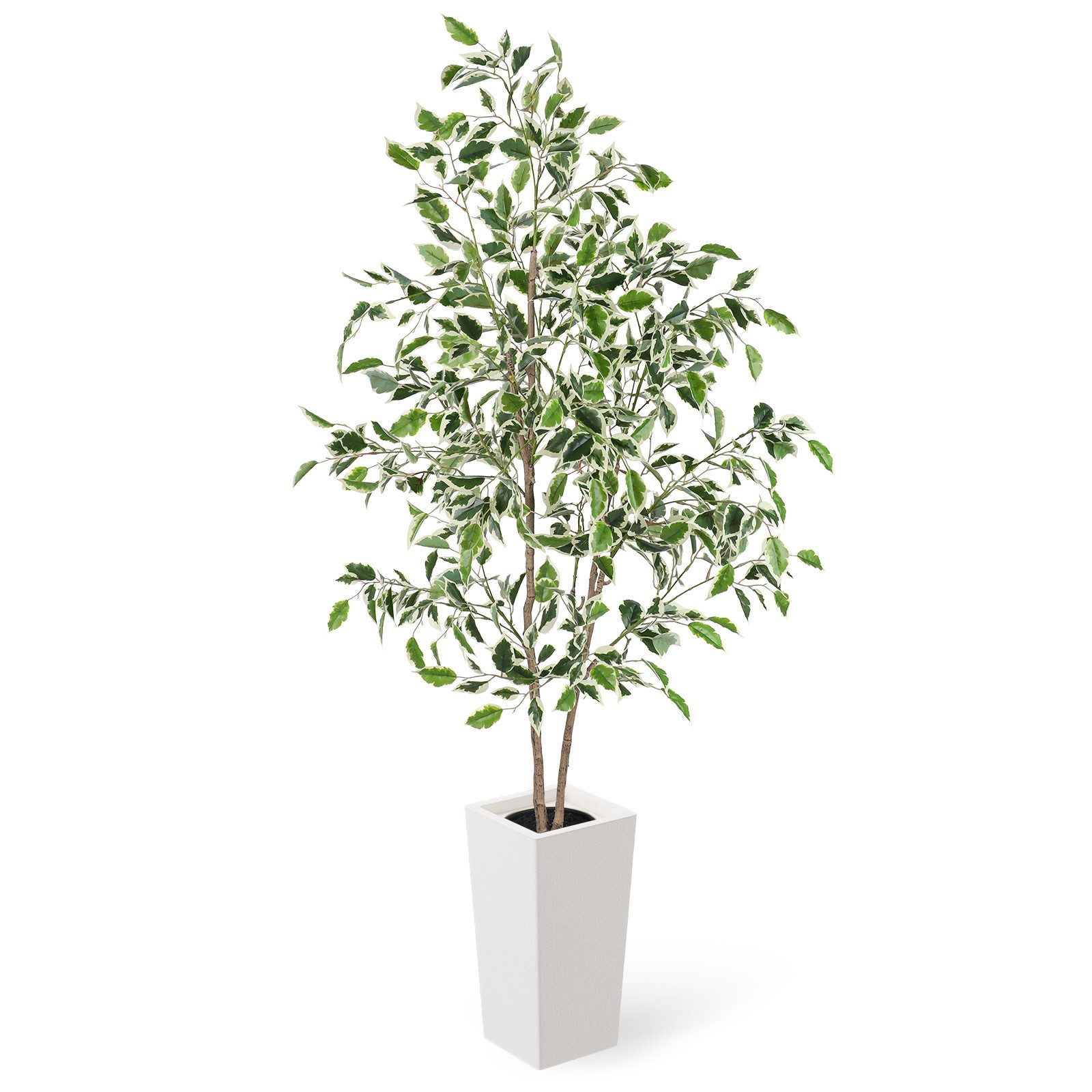 Kunstpflanze Künstliche Pflanzen Dracaena/ Ficus/ Bambus/ günstig online kaufen