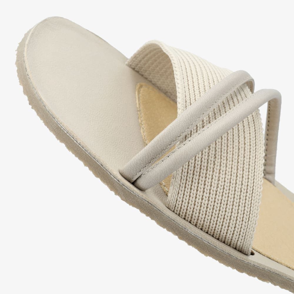 GROUNDIES Groundies Sandalen Damen Barfußschuhe Barefoot Corfu Leder Pumps