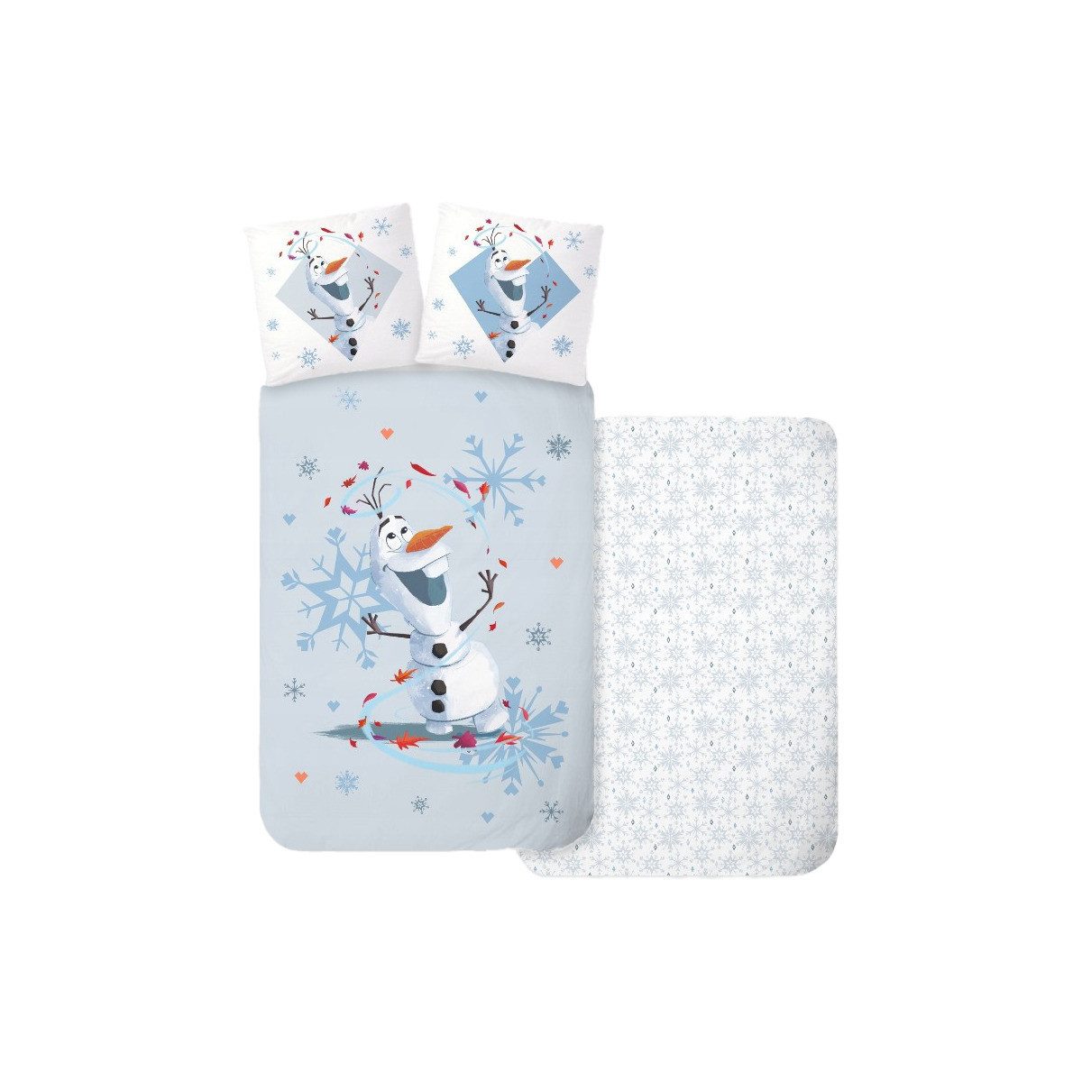 Disney Kinderbettwäsche Frozen Unisex Kinder, Renforcé, 2 teilig