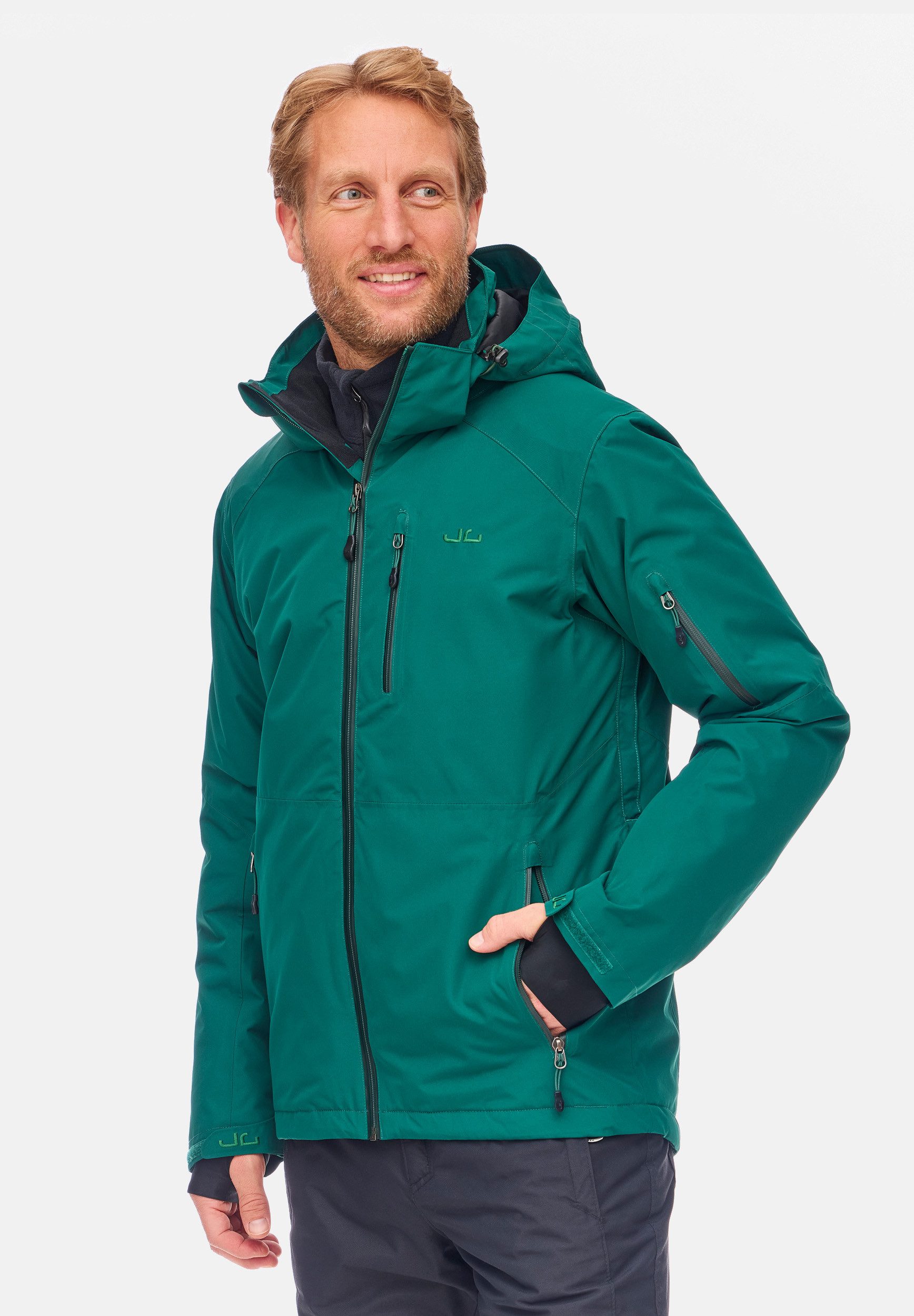 Jeff Green Skijacke Nohr RECCO-Lawinensystem, Skipasstasche günstig online kaufen