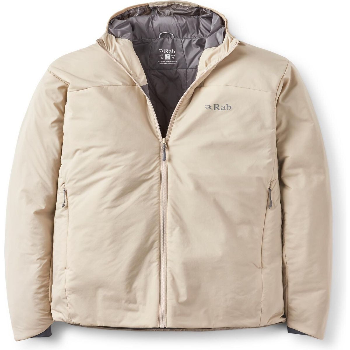 Rab Steppjacke Xenair Alpine Light Jacket Leichte Herrenjacke mit verstellbarer Kapuze und wasserabweisendem