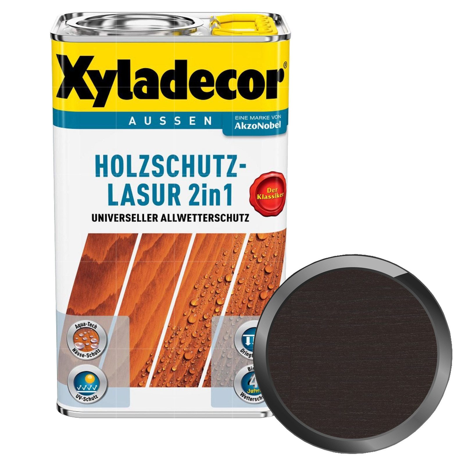 Xyladecor  Holzschutzlasur HOLZSCHUTZ-LASUR 2IN1 - 5 LTR
