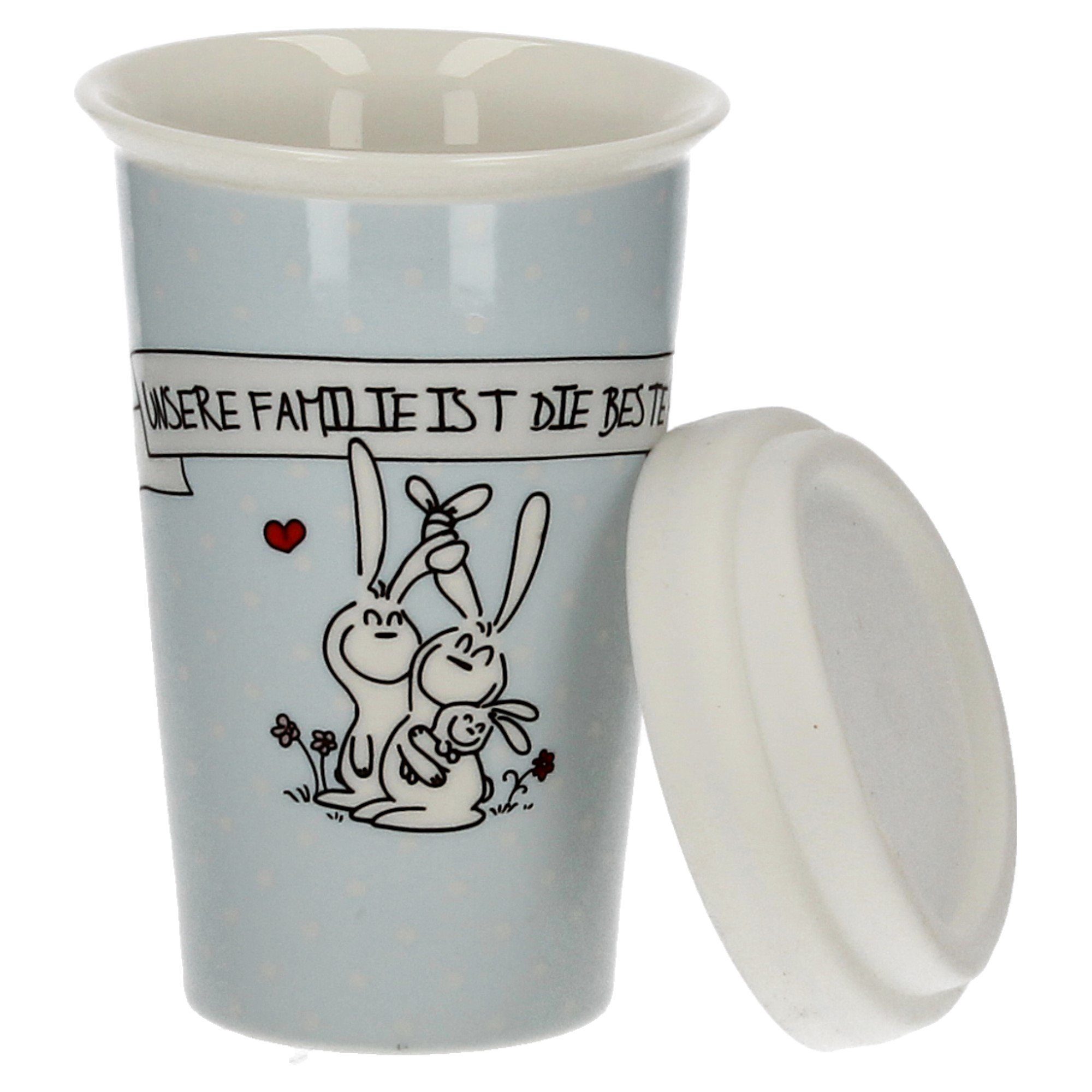 MEA LIVING Thermobecher Unsere Familie ist die Beste, CTGDH-002
