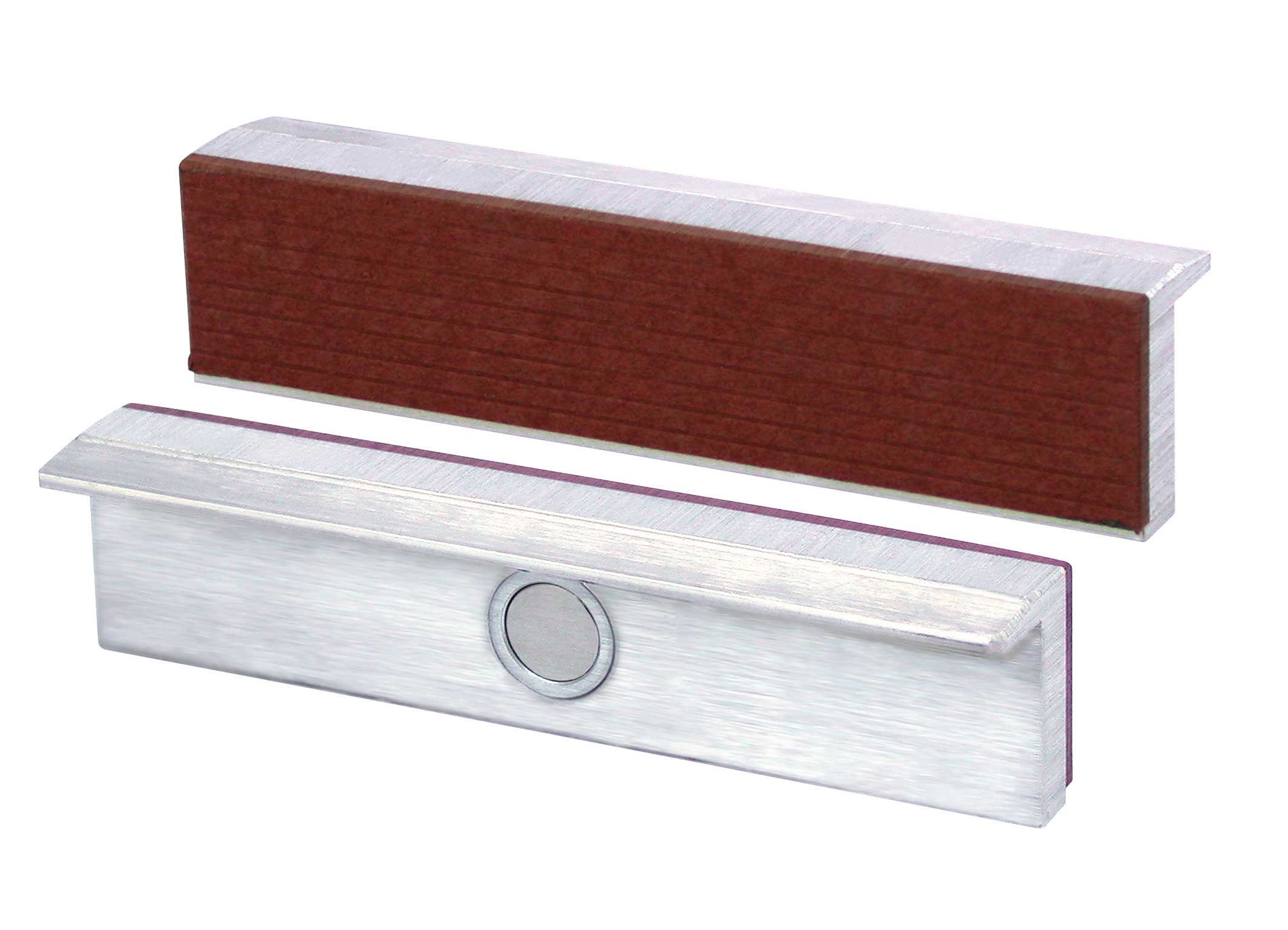 Schraubstock F Magnet-Schutzbacke 150 mm, für Typ Aluminium-Fiberbelag HEUER Heuer Zwinge