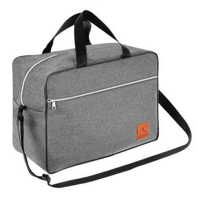 Granori Reisetasche 40x30x25 cm als Handgepäck 30 l für Flug mit z. B. Eurowings, extra leicht, mit geräumigem Hauptfach und verstellbarem Schultergurt