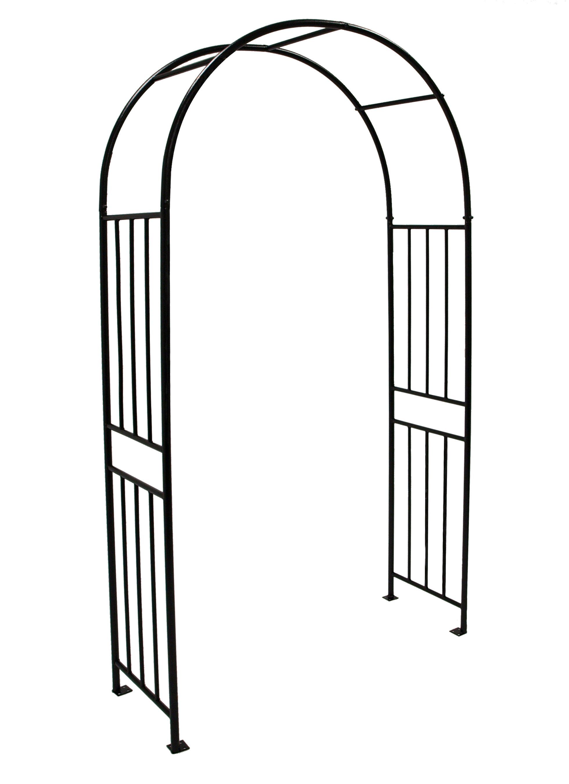 DEGAMO Rosenbogen VERSAILLES, 1 St., Höhe 220, Breite 120cm, Metall schwarz günstig online kaufen