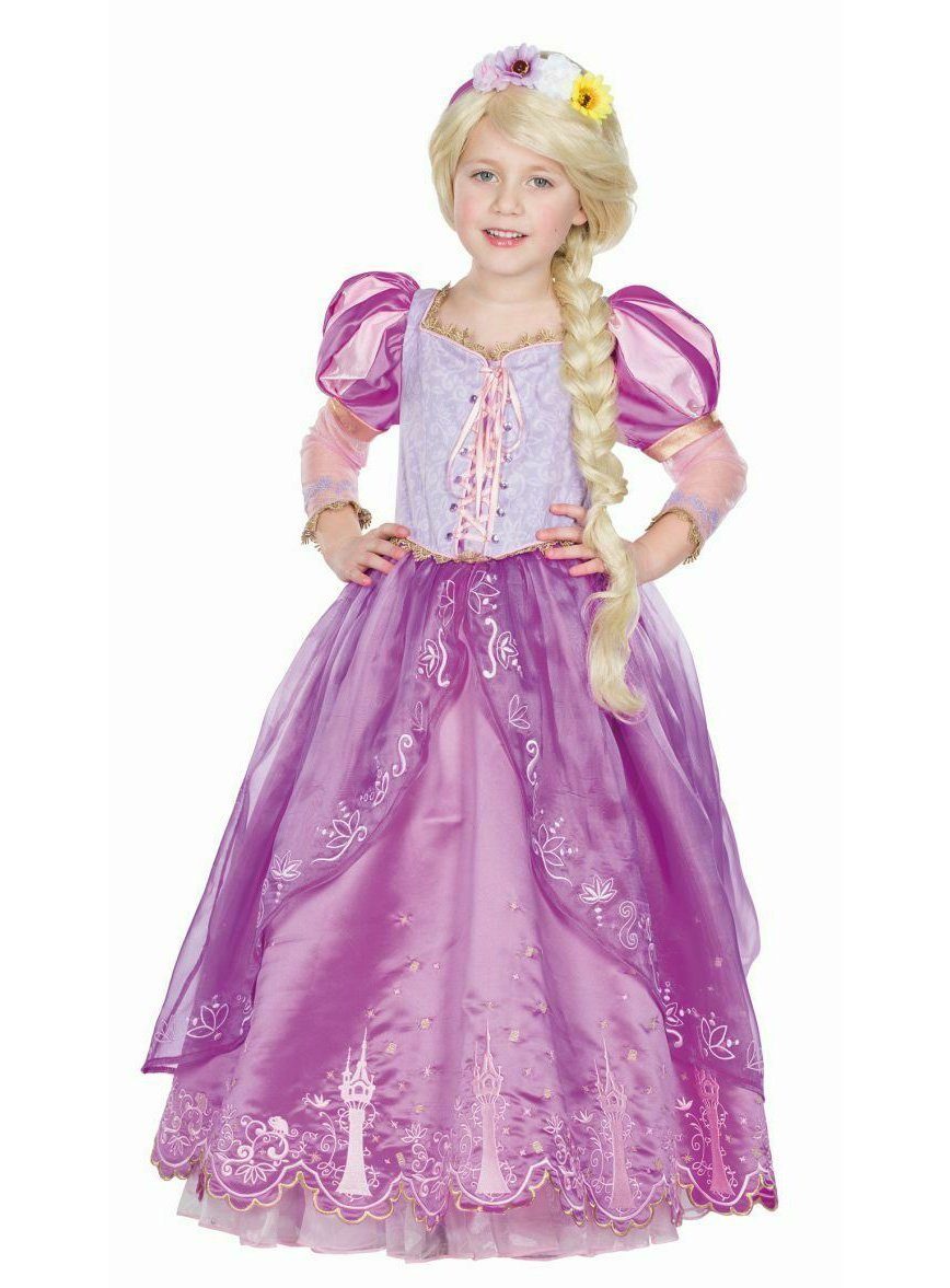 Rubie´s Kostüm Disney Prinzessin Rapunzel Limited Edition Kostüm, Extrem aufwendiges und hochwertiges Kostüm aus 'Rapunzel - Neu verf