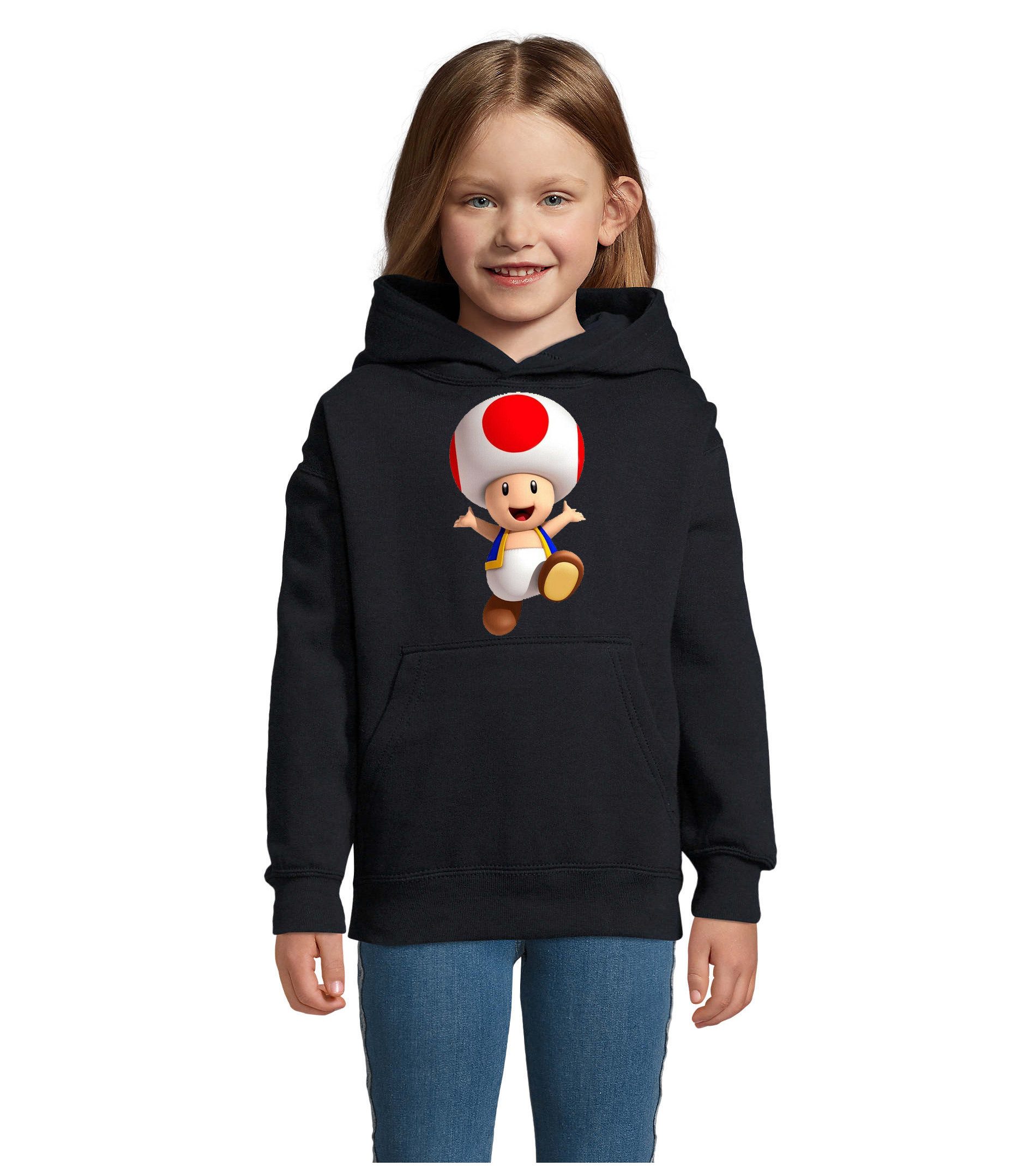 Hoodie Toad Kinder Hoodie Super Mario Kapuzenpullover für Jungen und Mädchen