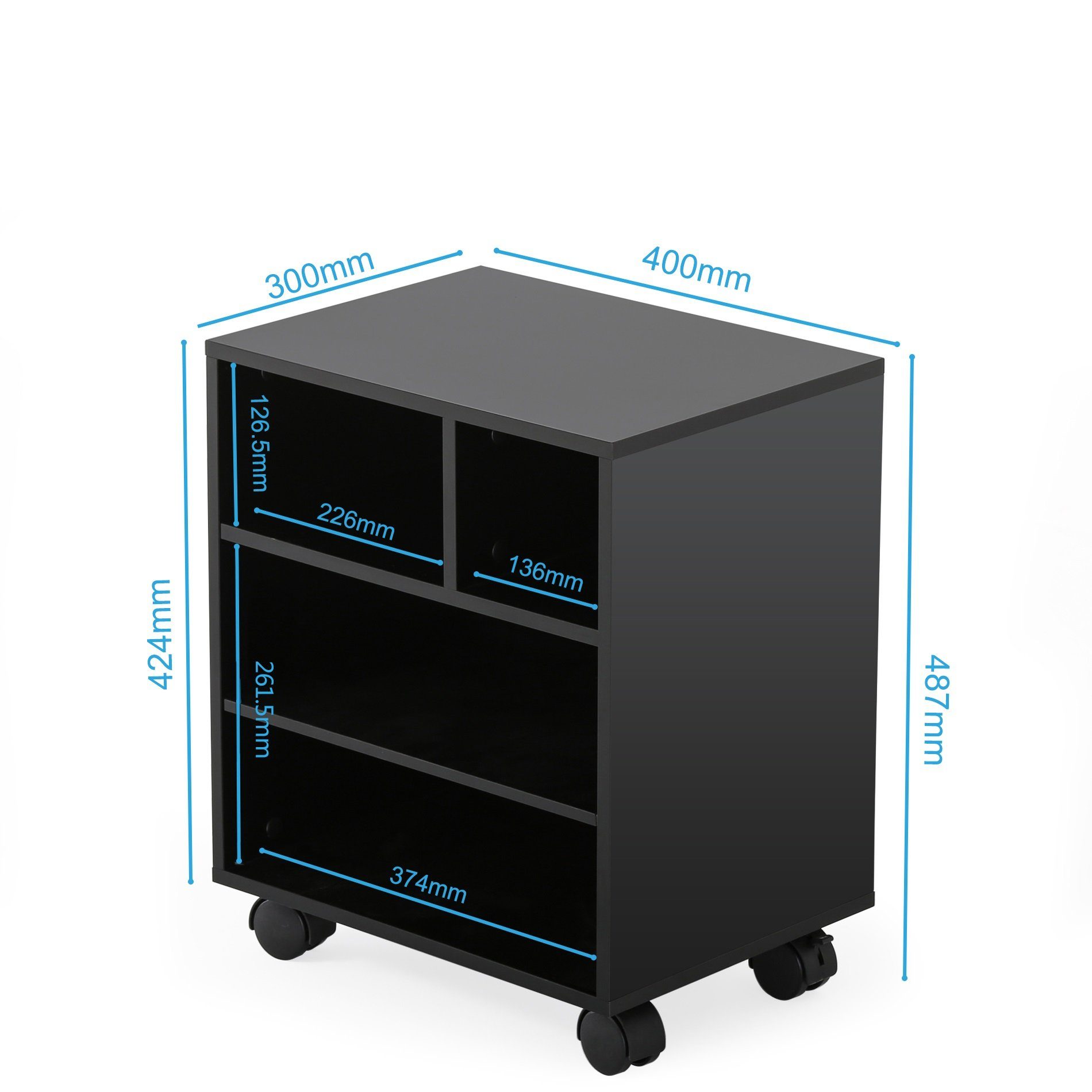 Heizkörper Rollenständer 2 Stück - Mobile Heizungshalterung Mit Rädern