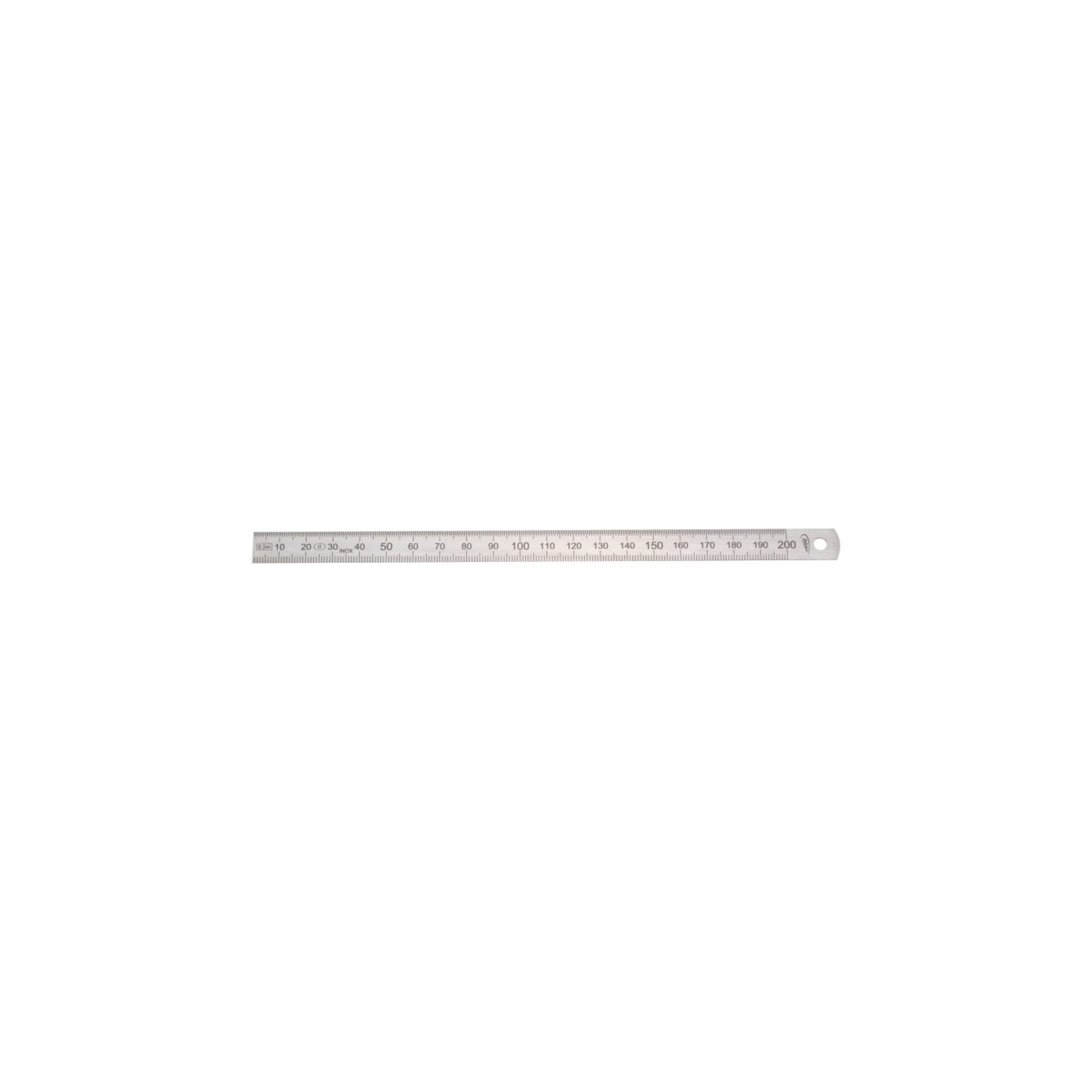 HELIOS PREISSER Maßband Helios Preisser Biegsamer Stahlmaßstab Teilung 1/2 mm 500 x 20 x 0.5 m