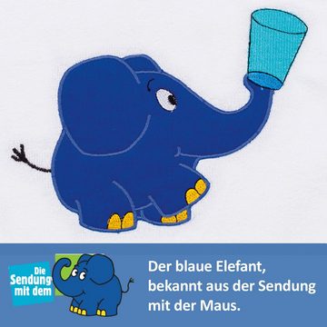 Smithy Lätzchen Babylatz blauer Elefant, (1-St), made in Europe