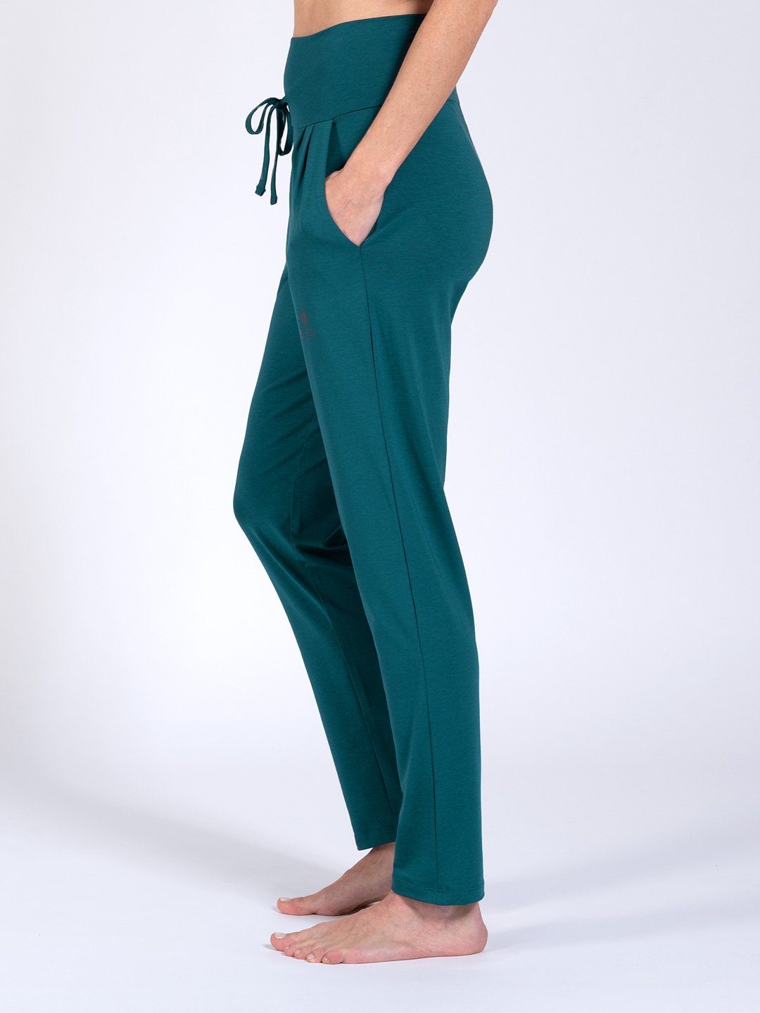 Taschen Susan weichem aus Naturmaterial Magadi Yogahose mit grün