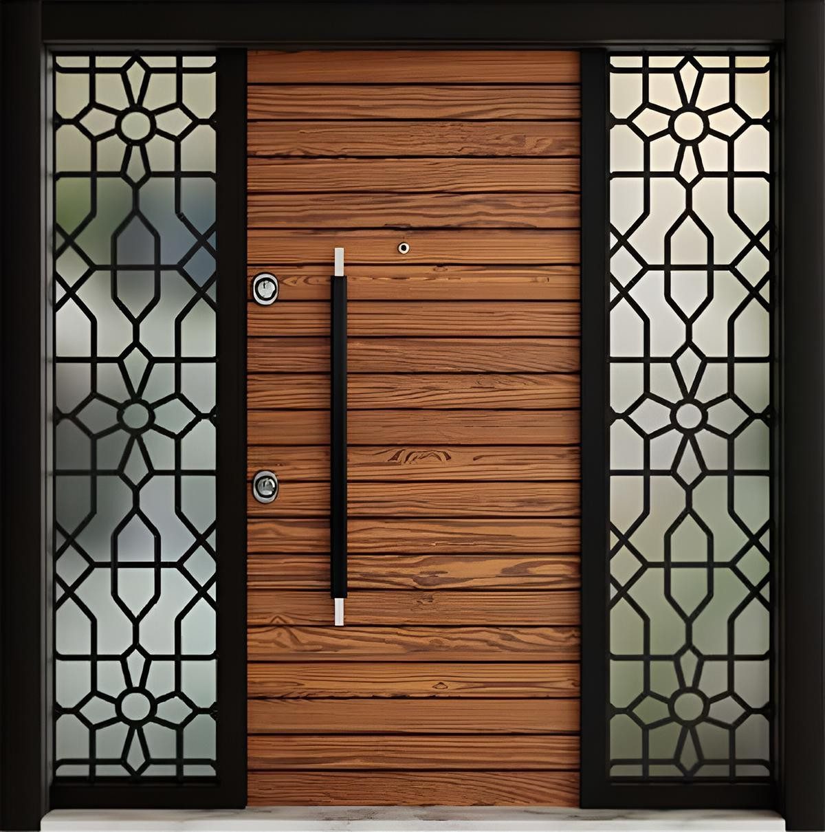 Xlmoebel Haustür Stilvolle Eingangstüren aus hochwertigem Material mit Sicherheit, Made in Europa