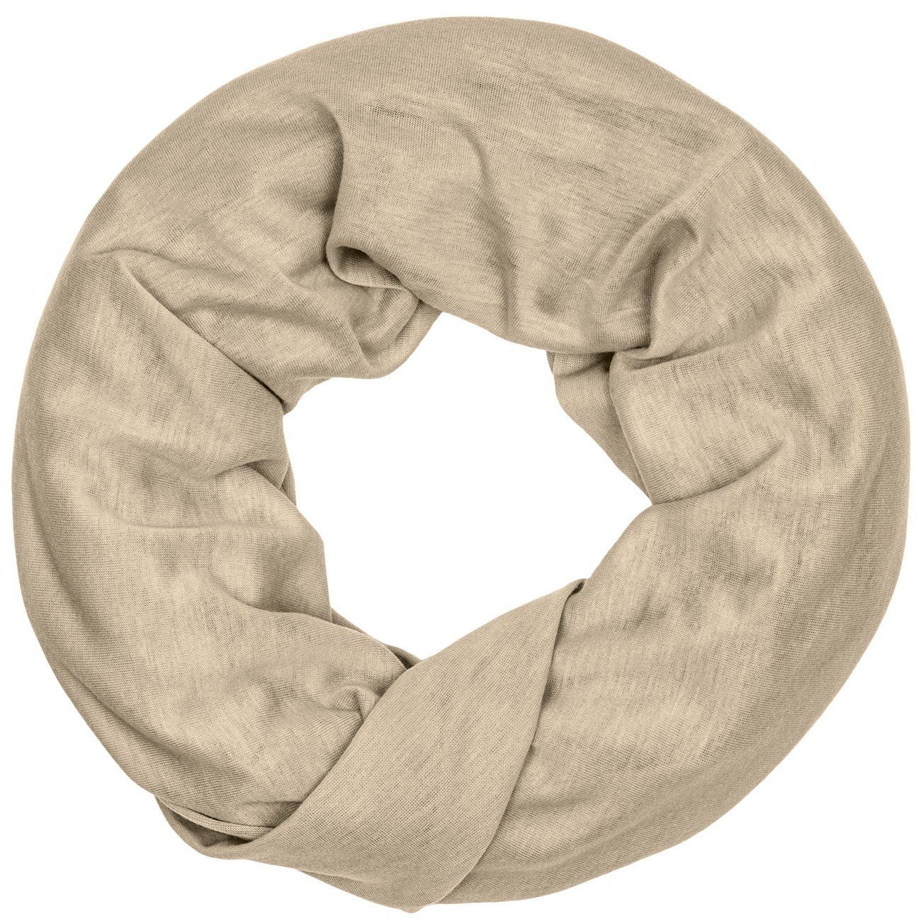 Caspar Loop SC396 unifarbener Loop Schal günstig online kaufen