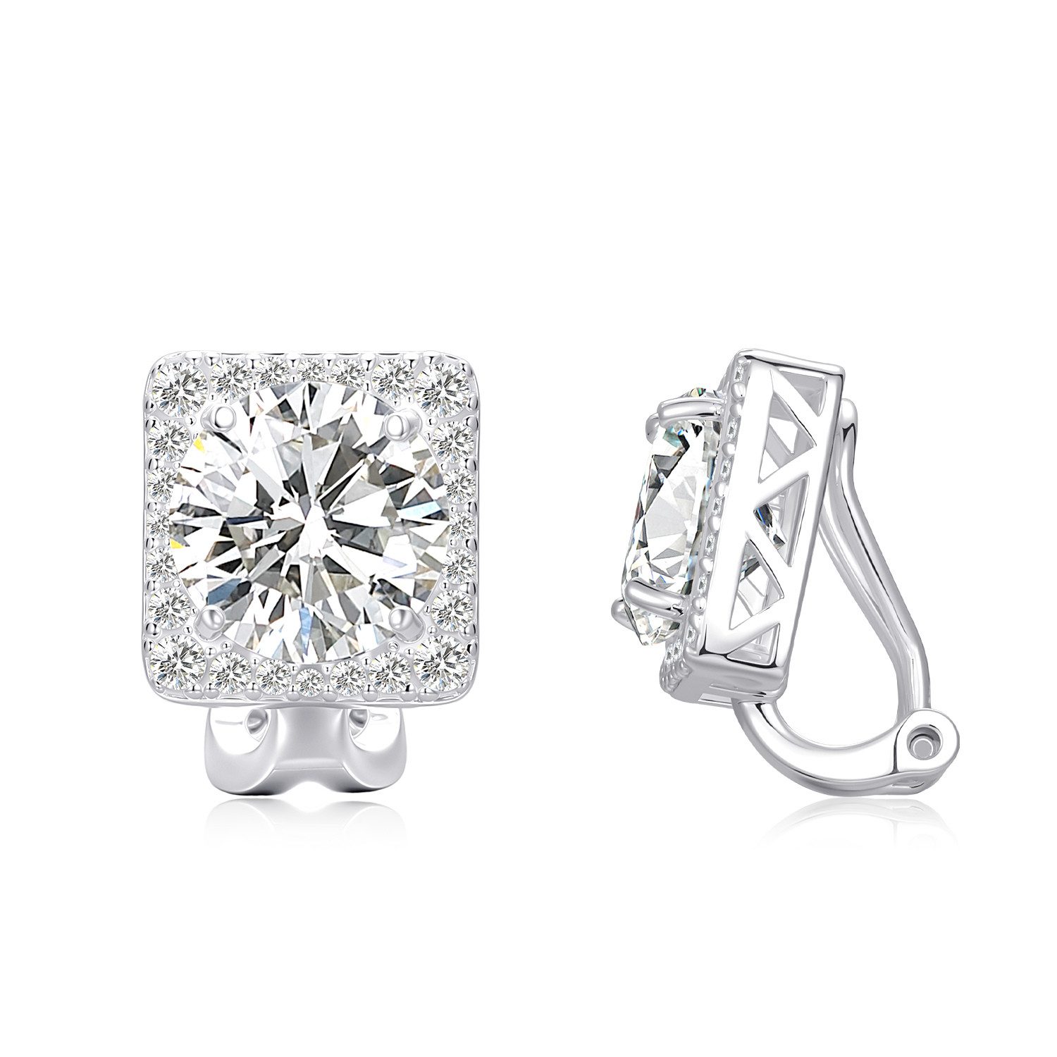 Sternvoll Paar Ohrclips Schmerzfreie Clip-On Ohrringe, schmerzfreie Ohrclip günstig online kaufen