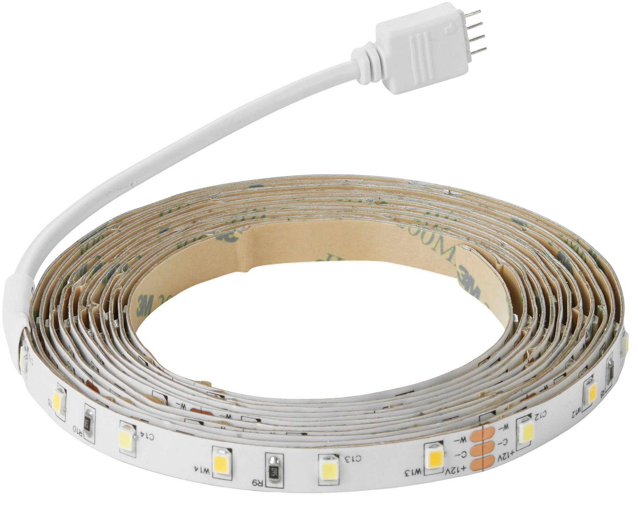 Nordlux und Licht, Fernbedienung inkl. Stripe weißes dimmbares LED Ledstrip, Einstellbares