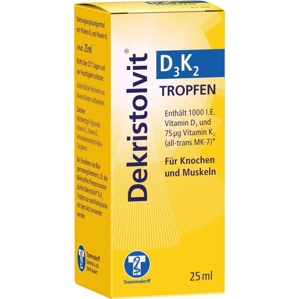 Trommsdorff GmbH & Co. KG DEKRISTOLVIT D3K2 Tropfen Tropfen, 25 ml
