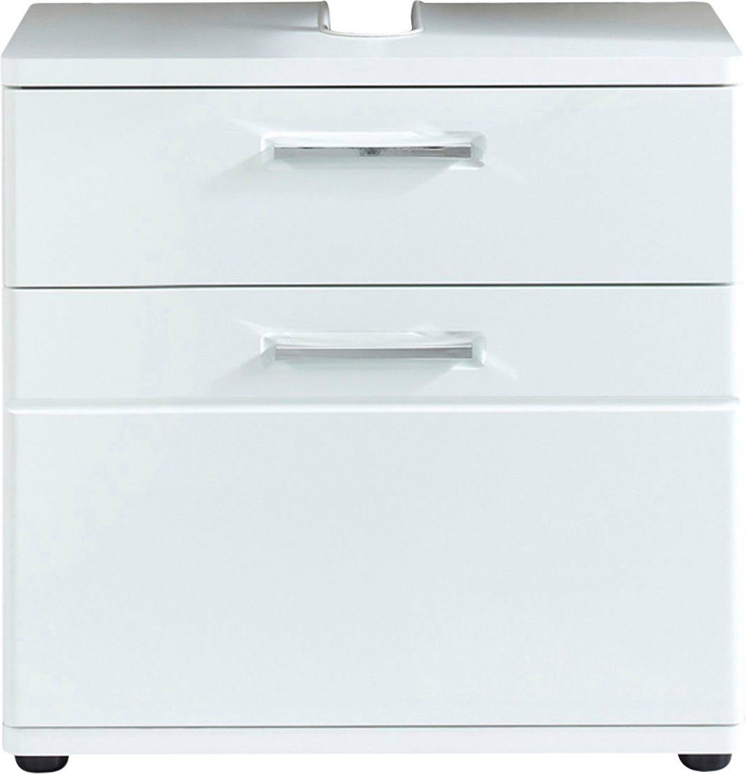 welltime Waschbeckenunterschrank Mora Waschbeckenunterschrank mit Klappe günstig online kaufen