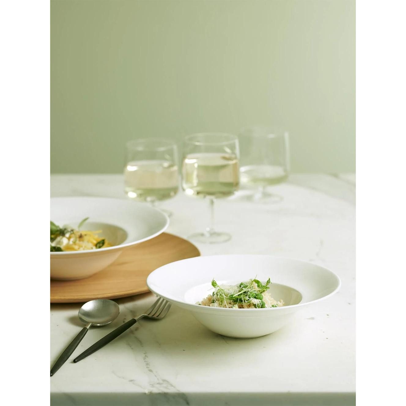 ASA SELECTION Speiseteller Asa Pasta/ Gourmetteller mit Fahne à Table Weiß (26cm) – Bild 2 von 4
