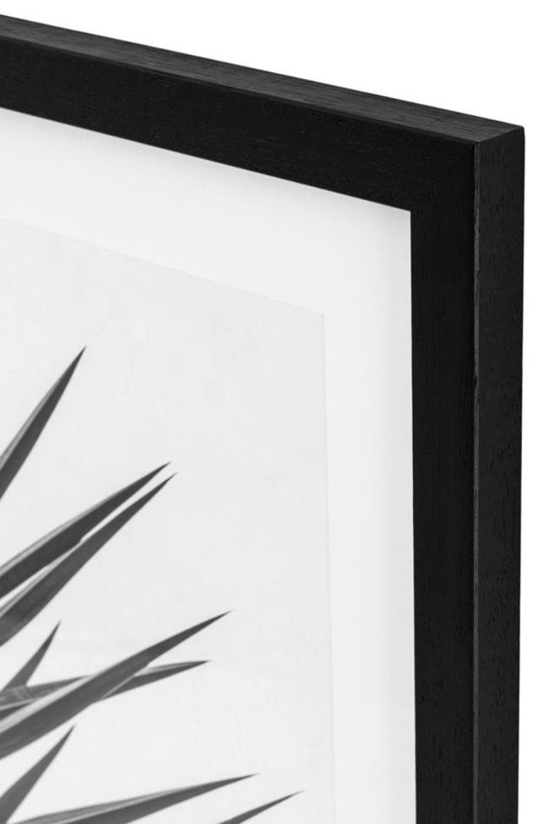 Casa x Druck Luxus H. - Set Palmenblätter Luxus Dekoobjekt Bilder & 104,5 74,5 Padrino Accessoires cm