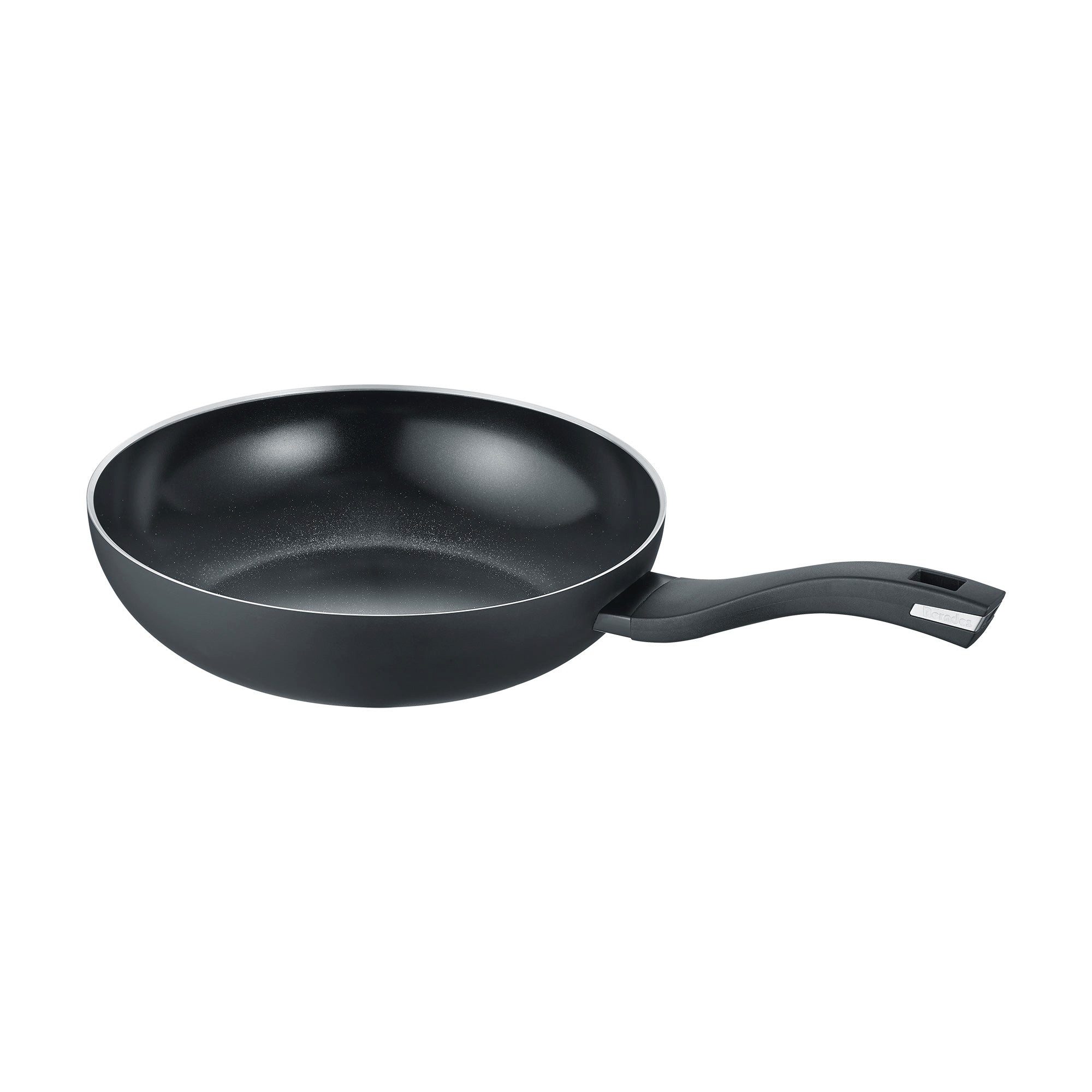 Berndes Wok 28 cm, Aluminium, recycelt, schwarz - b.green - Alu Recycled, Aluminium, recycelt aus Dosen
