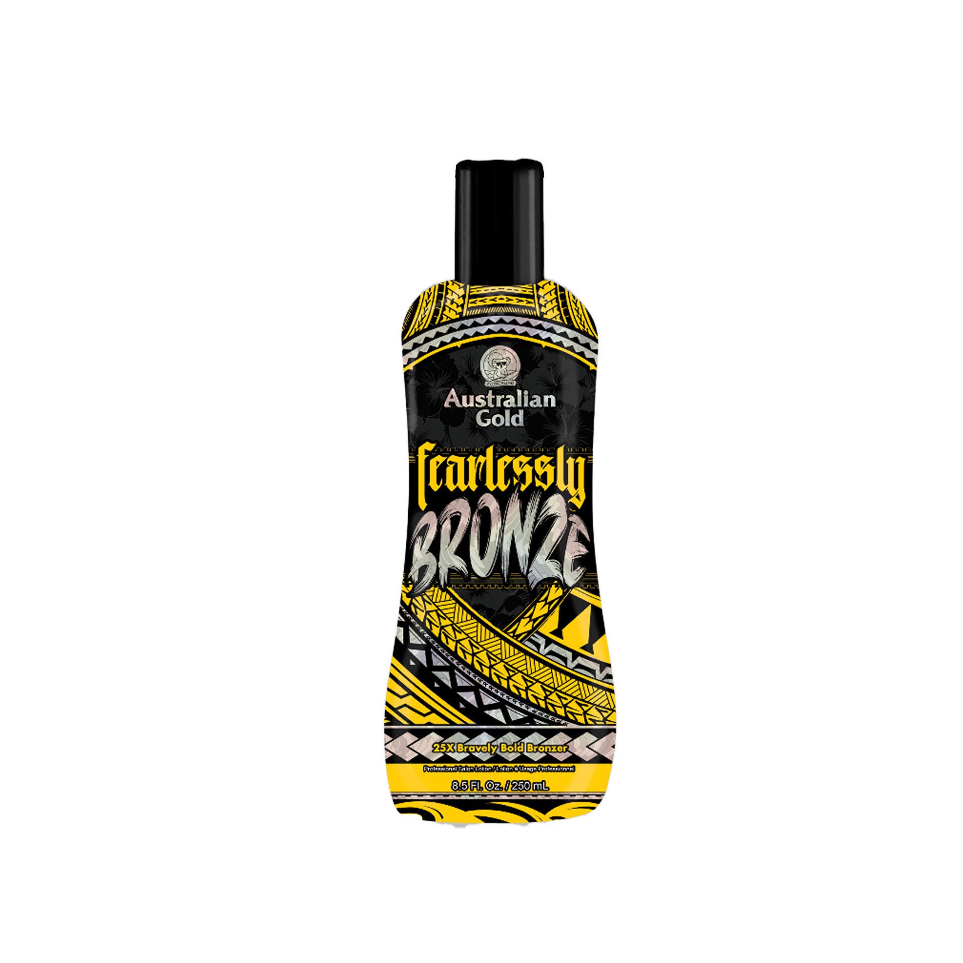 Australian Gold Selbstbräunungslotion Fearlessly Bronze 250ml, Tan-Fresh-Formel, schütz vor Tattoos