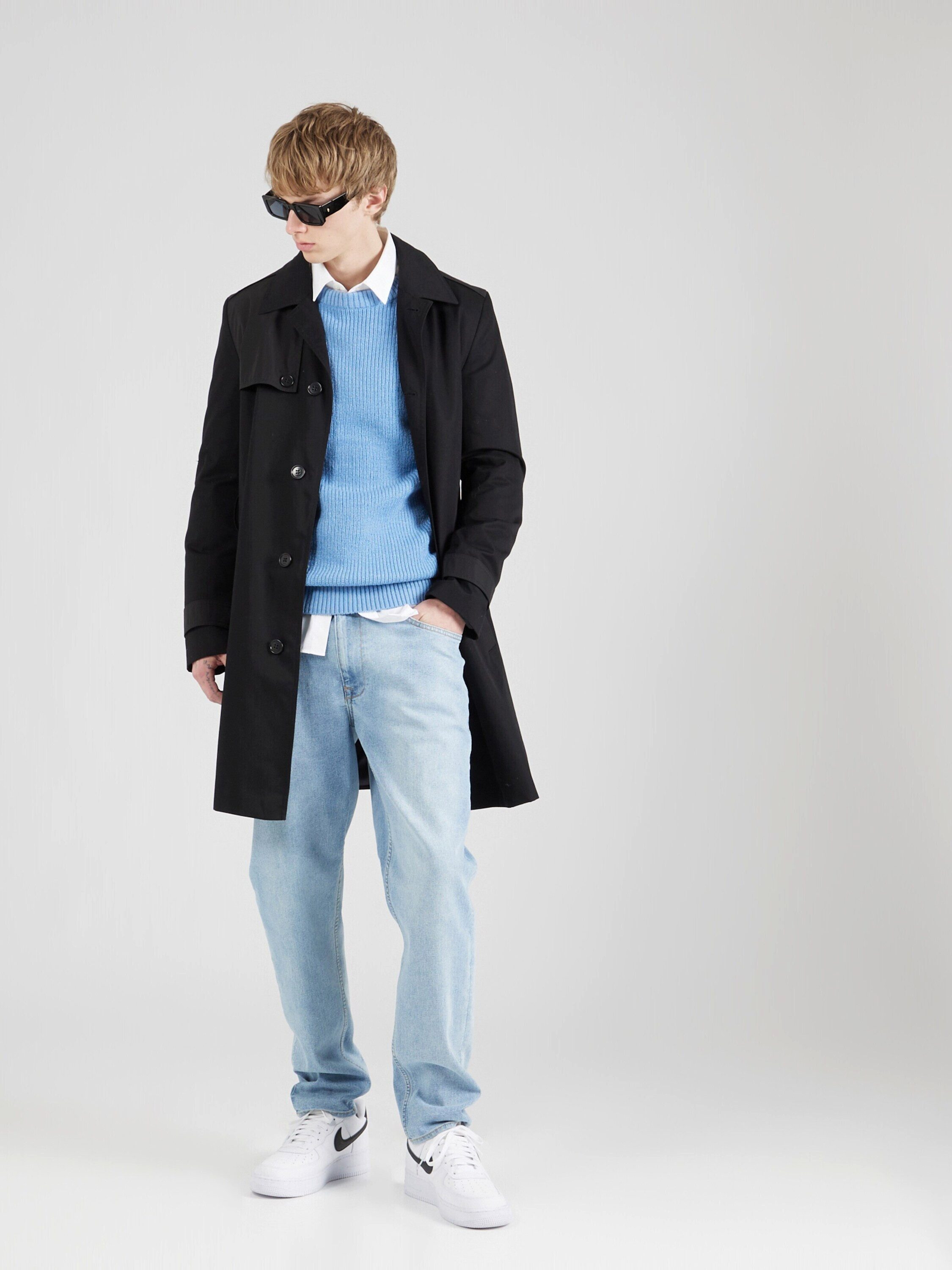 Blend Rundhalspullover (1-tlg)