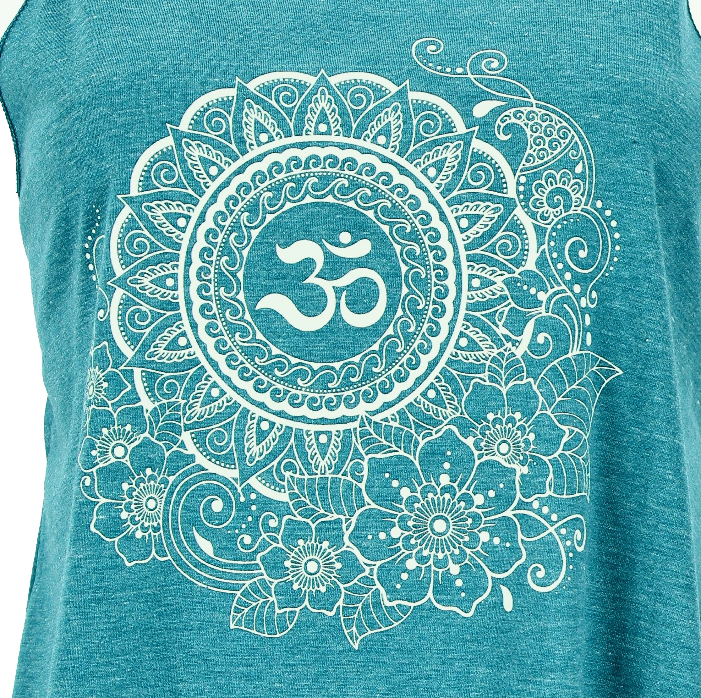 Guru-Shop T-Shirt Tanktop mit Ethnodruck, Om günstig online kaufen